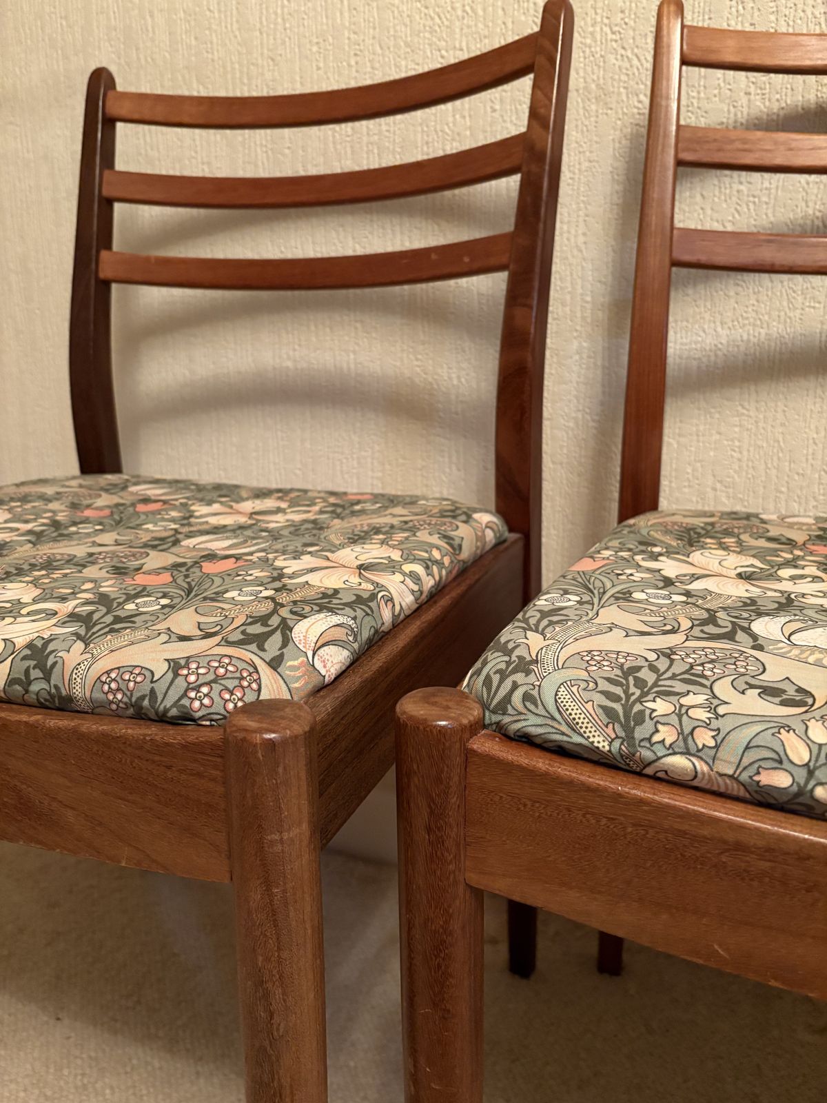 4 X G Plan Teak Dining Chairs Designed By Victor Wilkins photo furniture