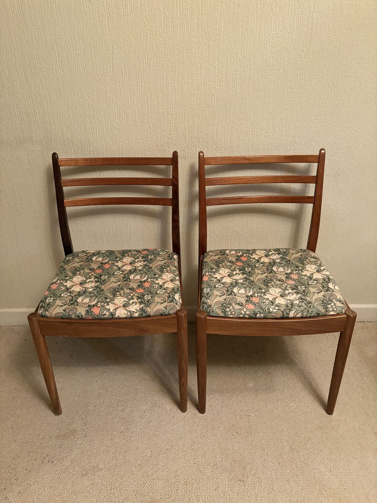 4 X G Plan Teak Dining Chairs Designed By Victor Wilkins photo buy