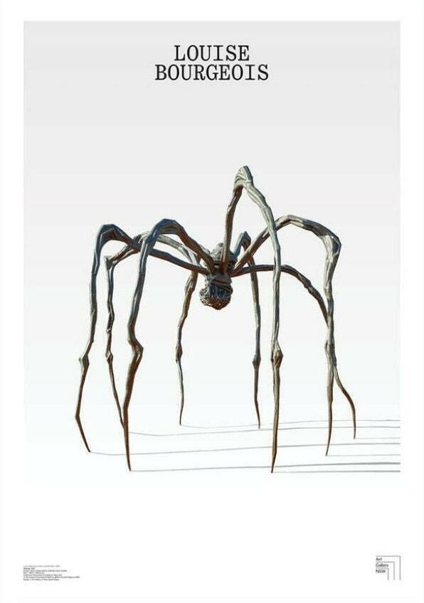 Original Louise Bourgeois Exhibition Poster   Maman (Spider)   Stunning Museum Print