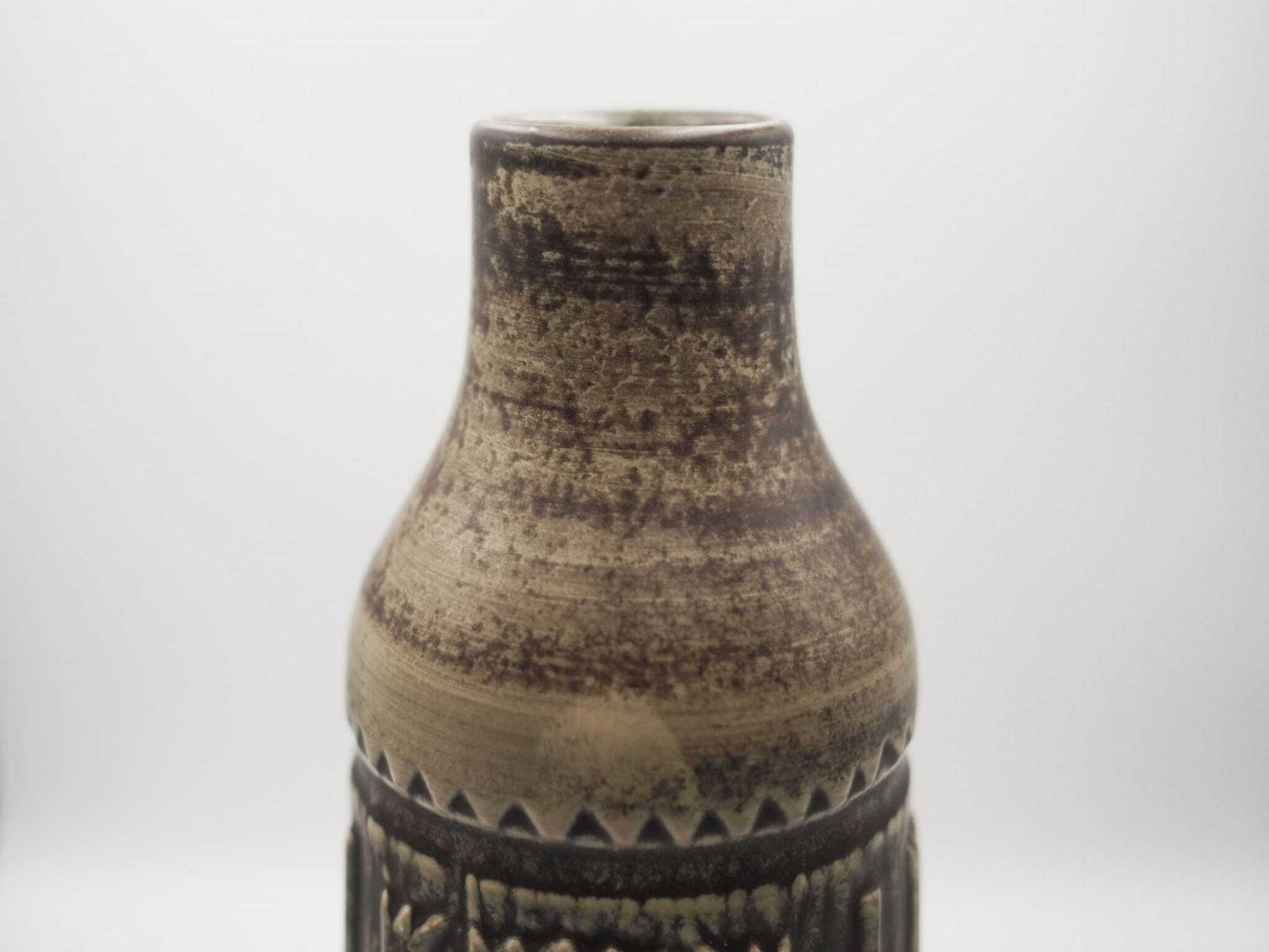 Ceramic Vase, Danish Design, 1960s, Manufactured By Johgus Bornholm Keramik photo vinterior