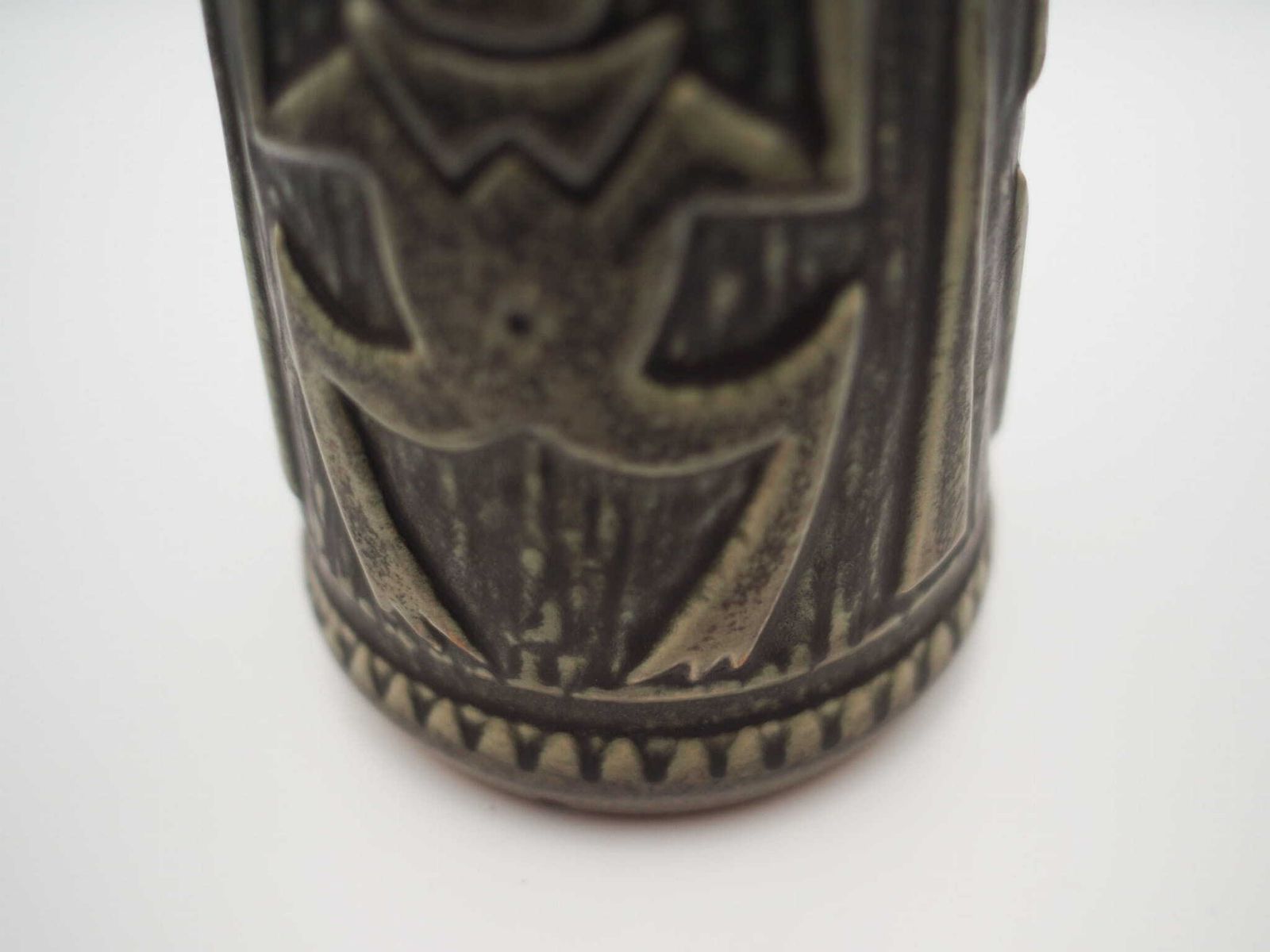 Ceramic Vase, Danish Design, 1960s, Manufactured By Johgus Bornholm Keramik photo buy