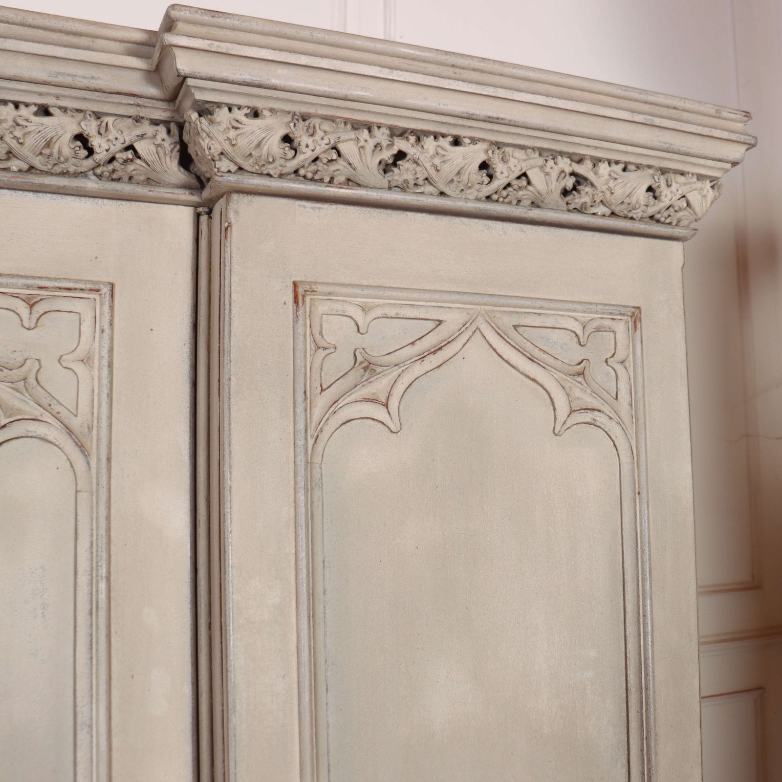 19th Century English Country House Gothic Wardrobe photo 6600.0