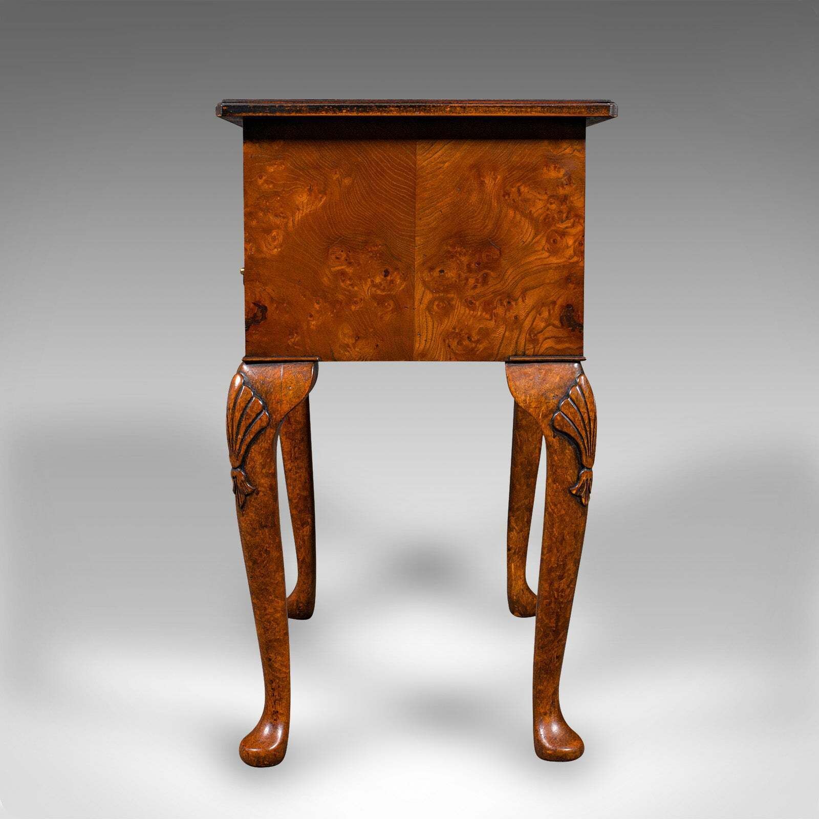 Vintage Georgian Revival Side Table, English, Walnut, Lowboy, Reception, Hallway photo 1295.0