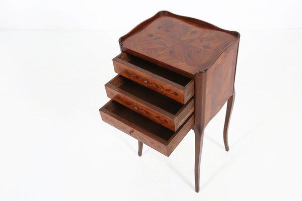 Vintage French Napoleon III Style Nightstand, 1950s photo buy