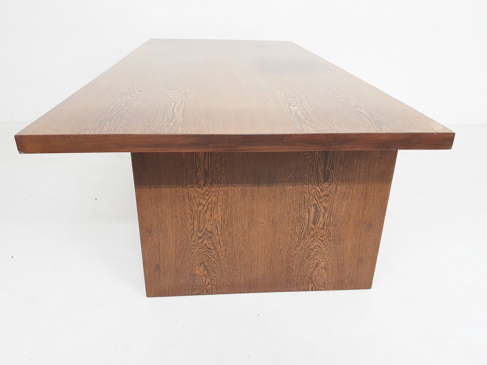 Groot Wengehouten Bureau, Toegeschreven Aan 'T Spectrum, Nederland, Ca. Jaren 1950 photo vinterior