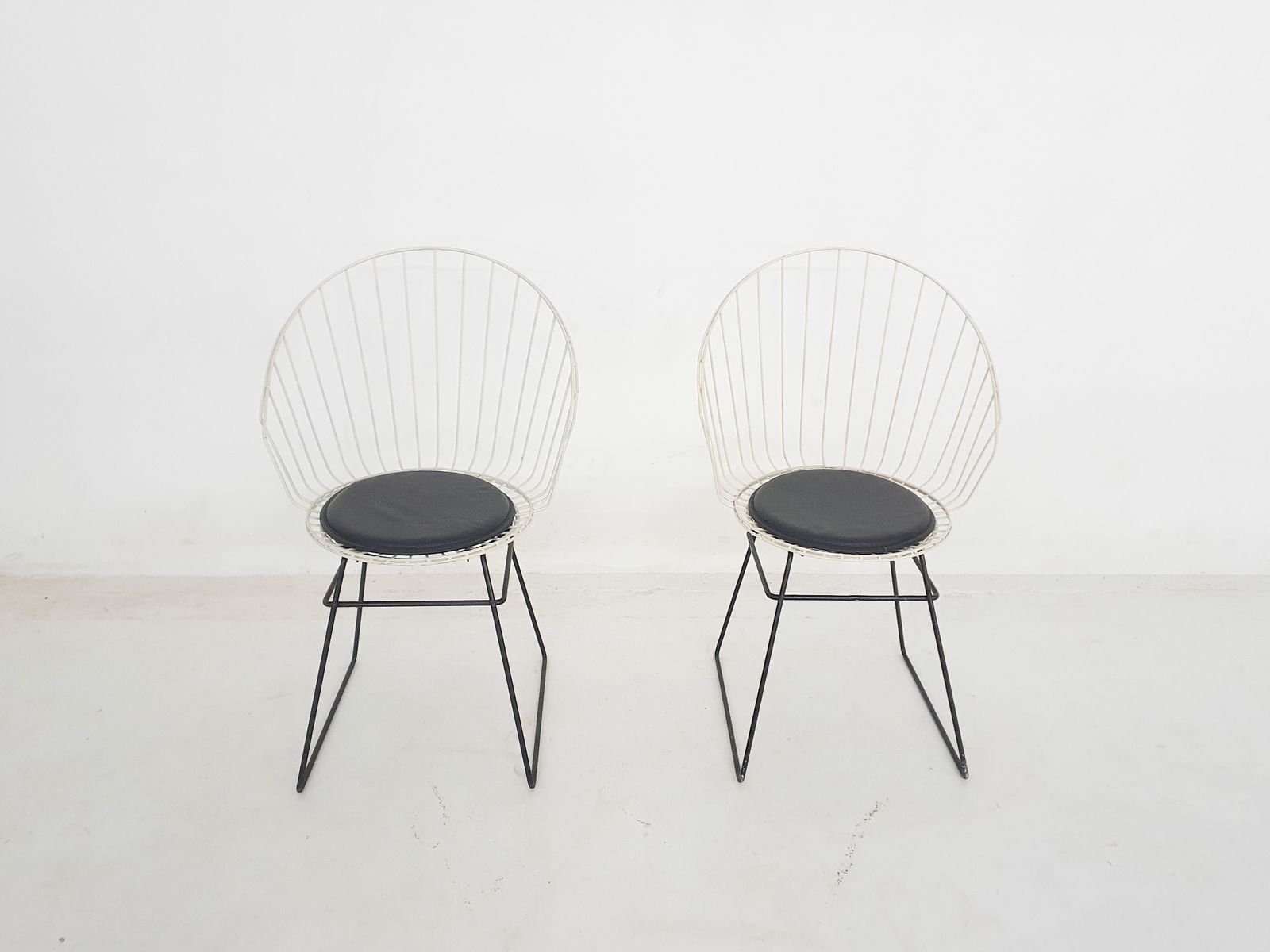 D. Dekker For Tomado Wire Chairs, The Netherlands 1950's photo 241.0
