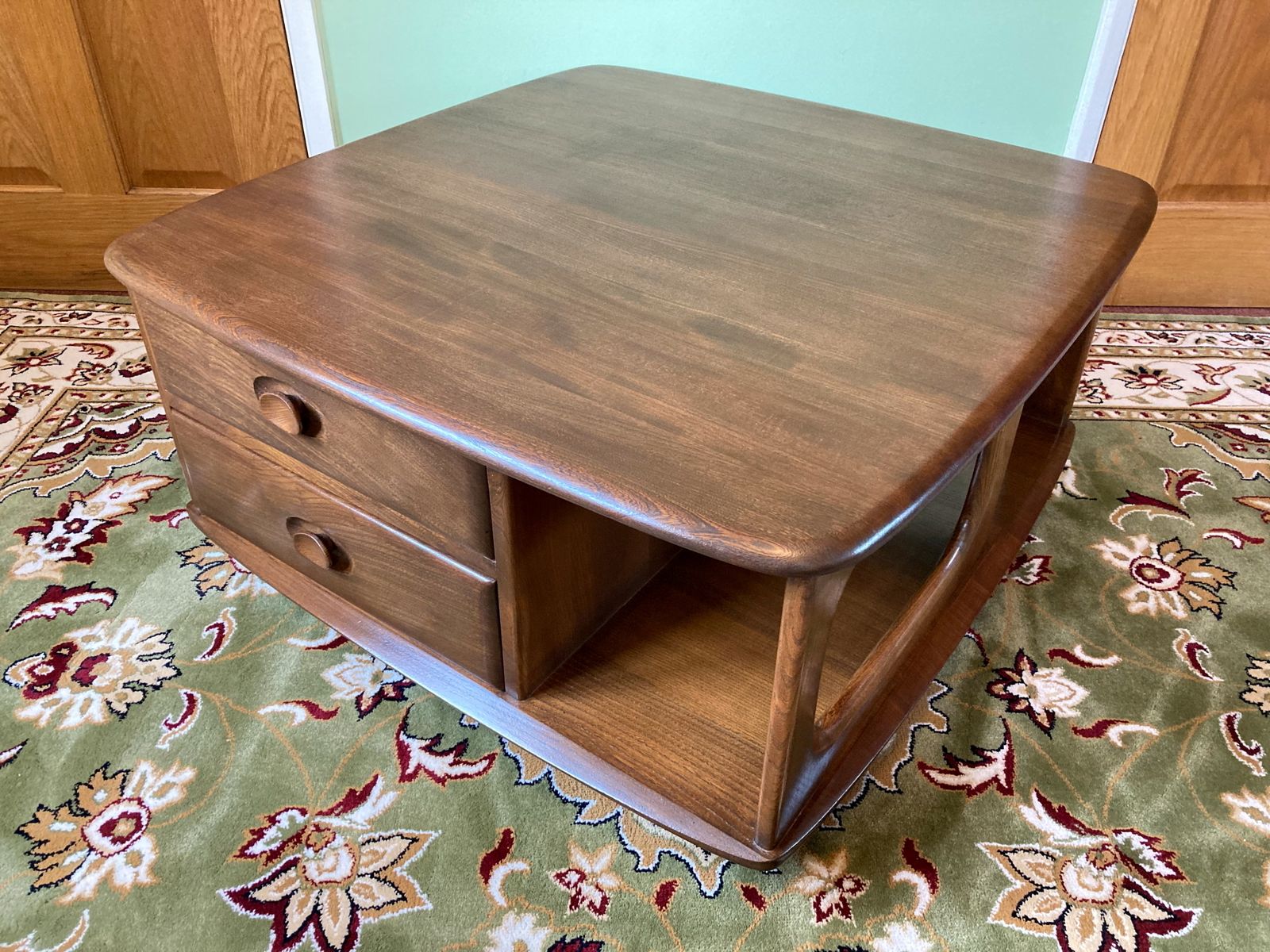 An Ercol Pandora Coffee Table In Golden Dawn Colour. photo for sale