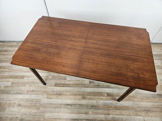 Scandinavian Style Extendable Teak Dining Table, 1970s photo furniture