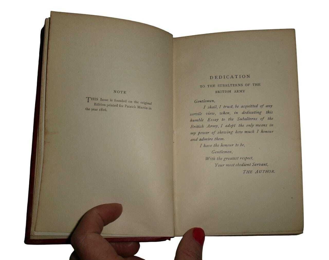 1904 The Military Adventures Of Johnny Newcome With T. Rowlandson Illustrations, Account Of His Campaign On The Peninsula, Antique Book photo for sale