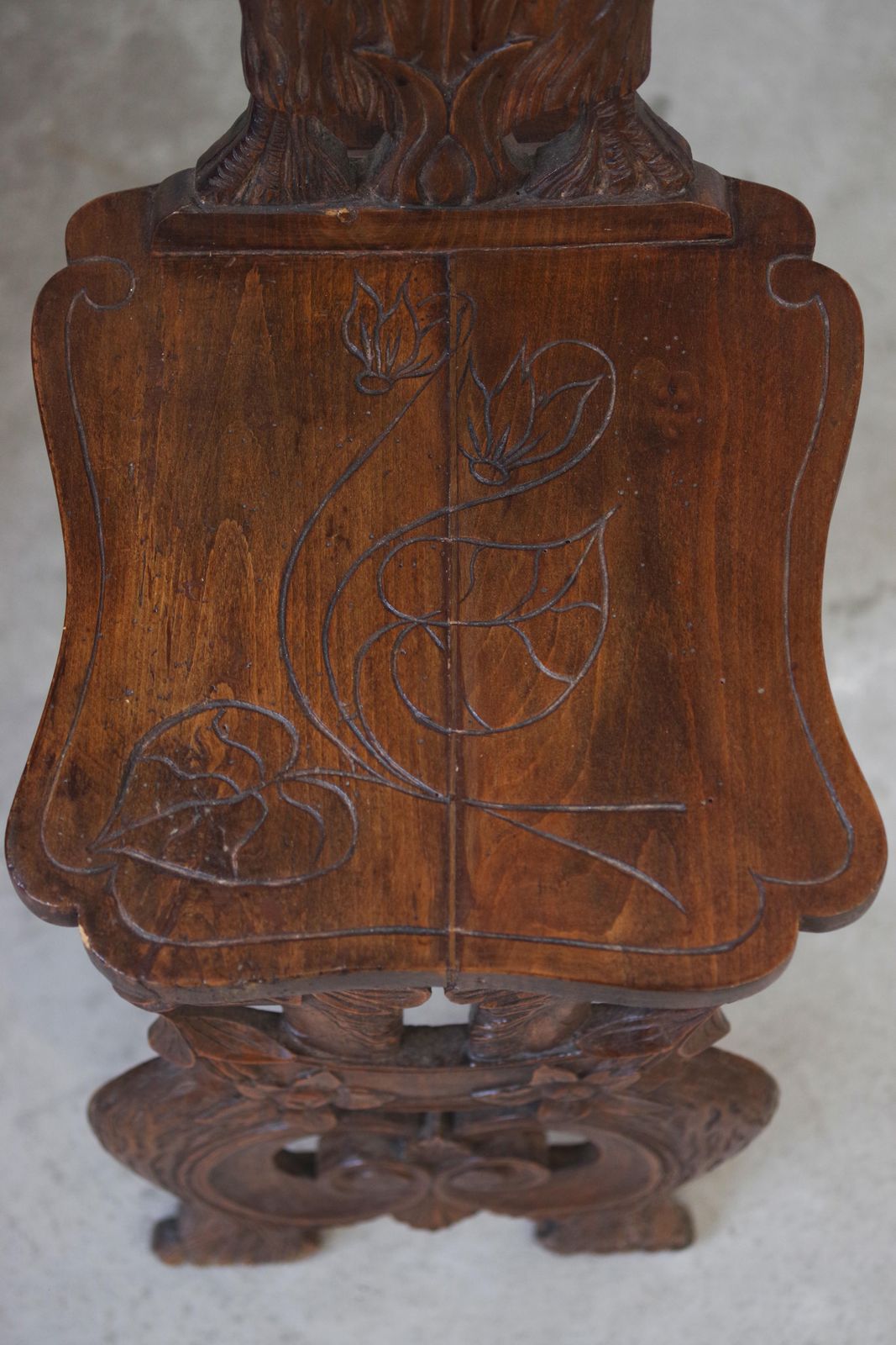 Pair Of Hand Carved Late 19th Century Chairs – Ornate Antique Craftsmanship photo 3910.0