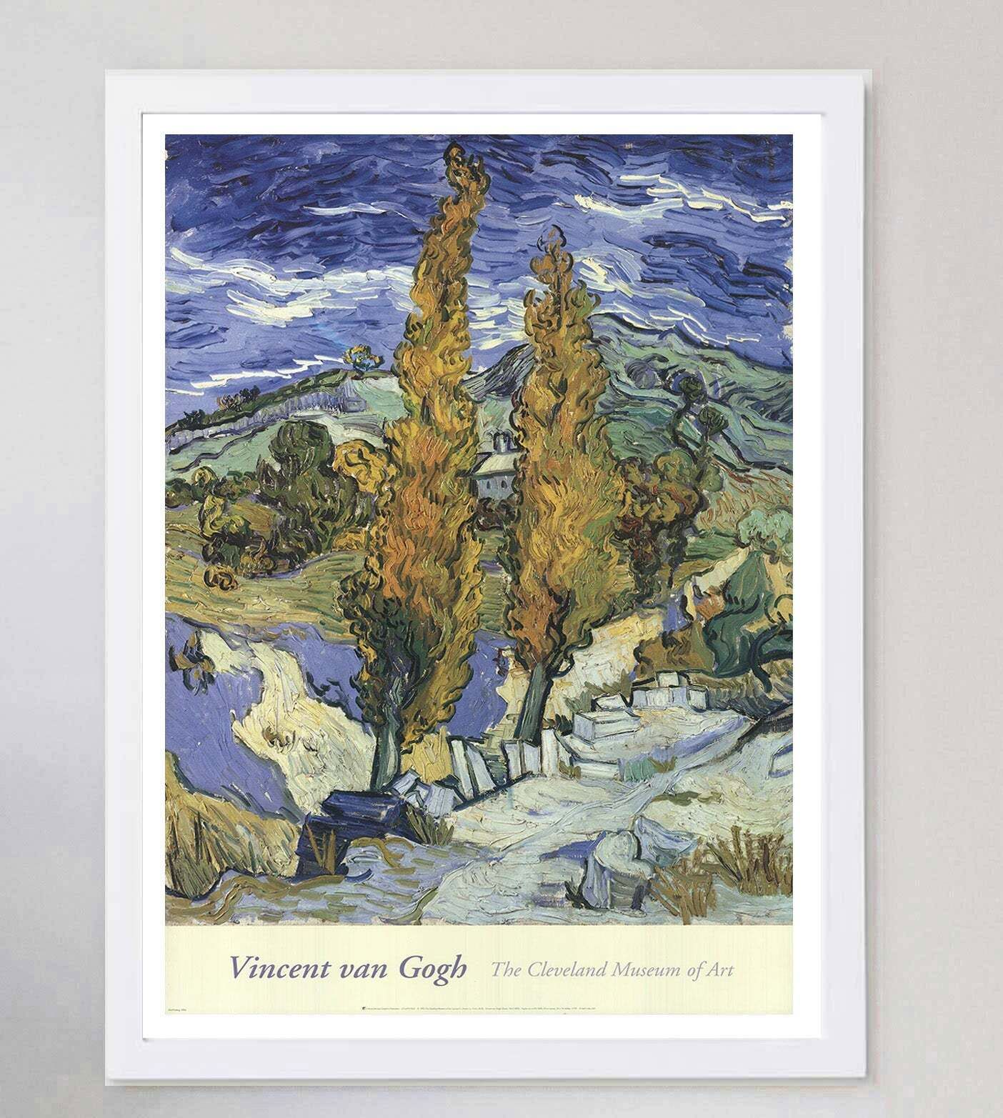 Vincent Van Gogh   Cleveland Museum Of Art  Original Vintage Poster photo for sale
