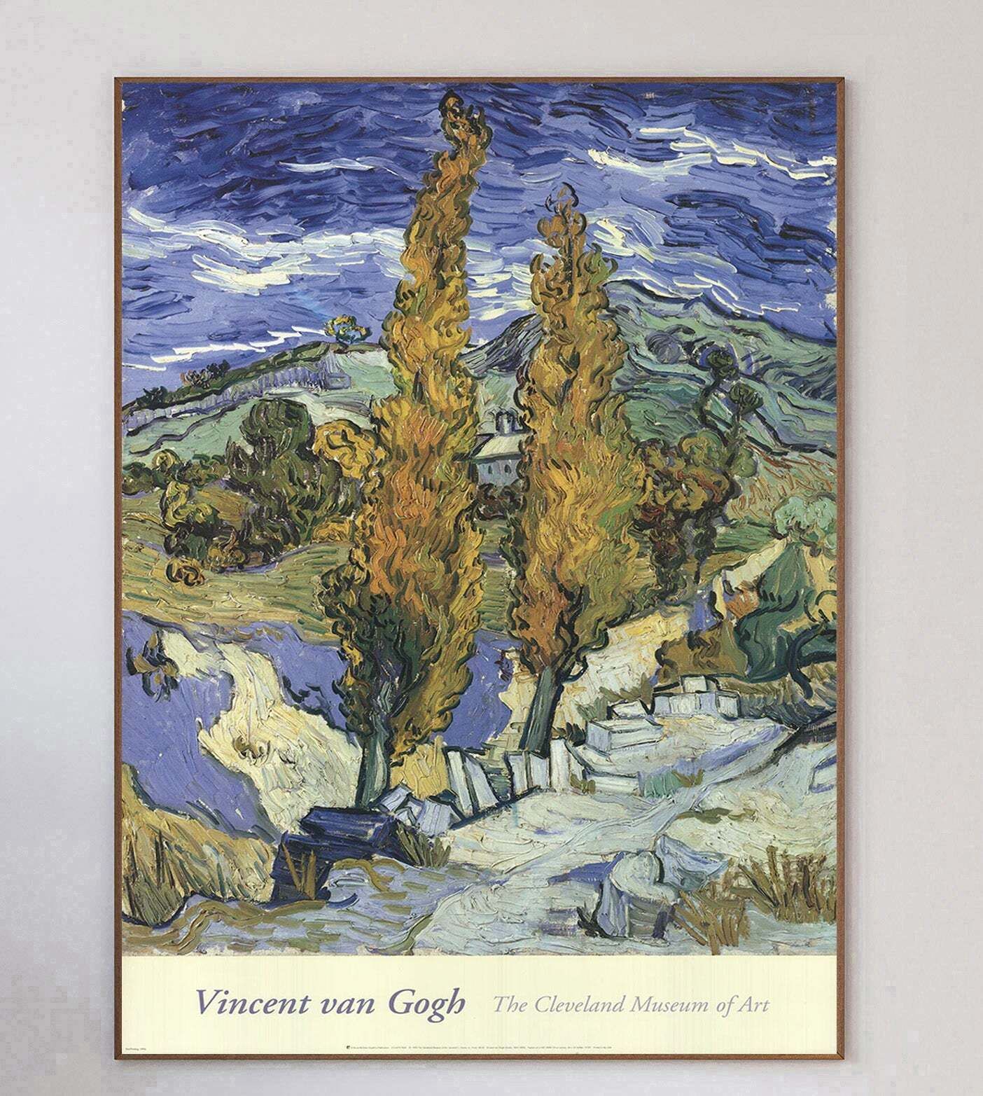 Vincent Van Gogh   Cleveland Museum Of Art  Original Vintage Poster photo 348.0