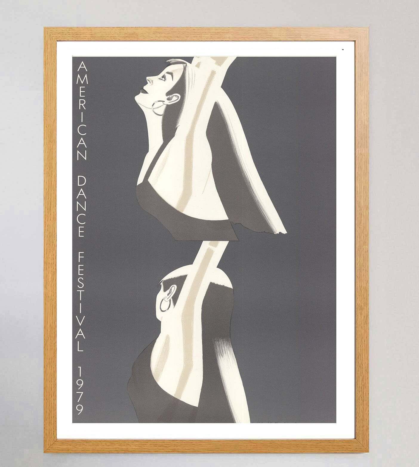 Alex Katz   American Dance Festival 1979 Original Vintage Poster photo Art