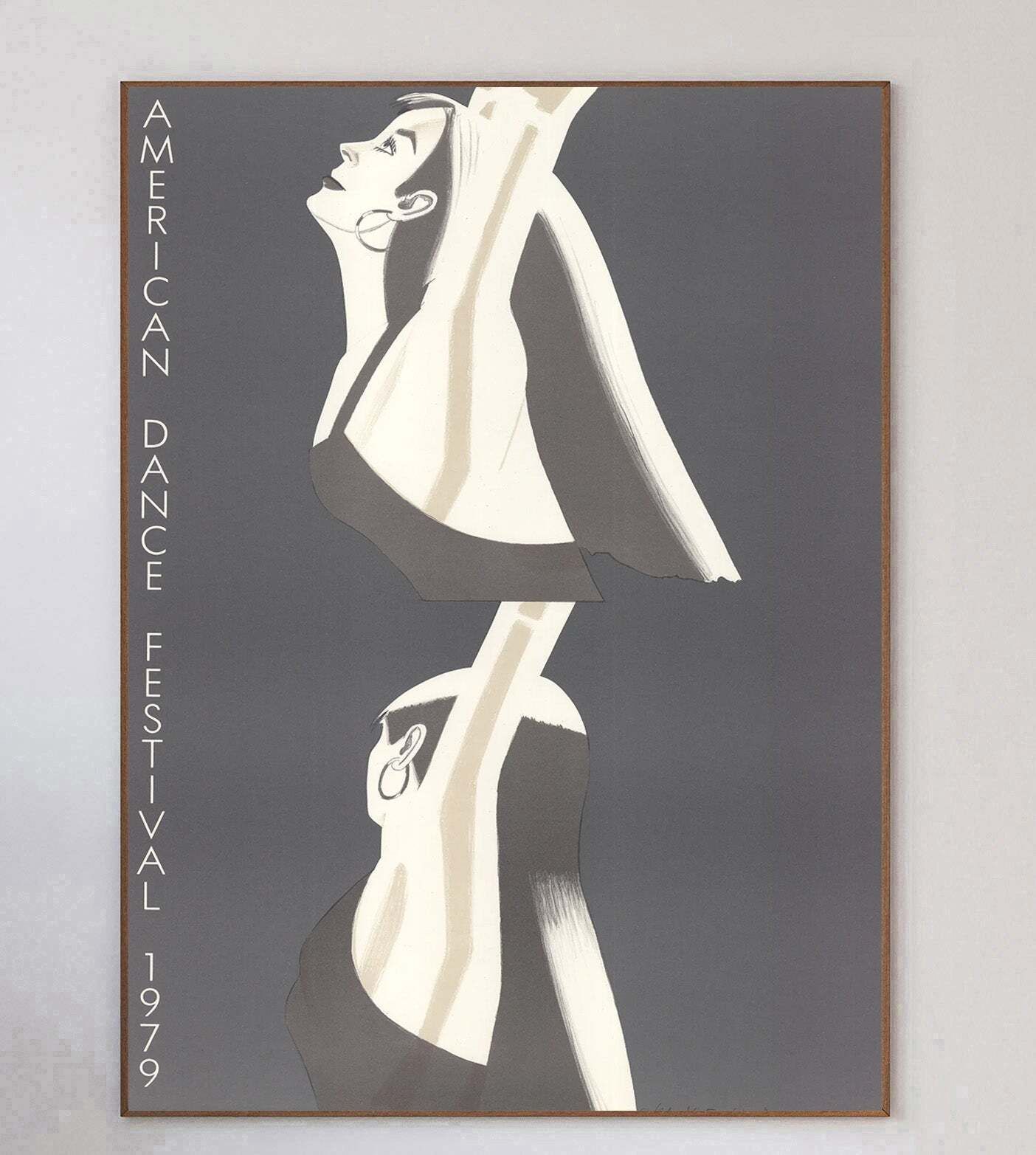Alex Katz   American Dance Festival 1979 Original Vintage Poster photo 648.0