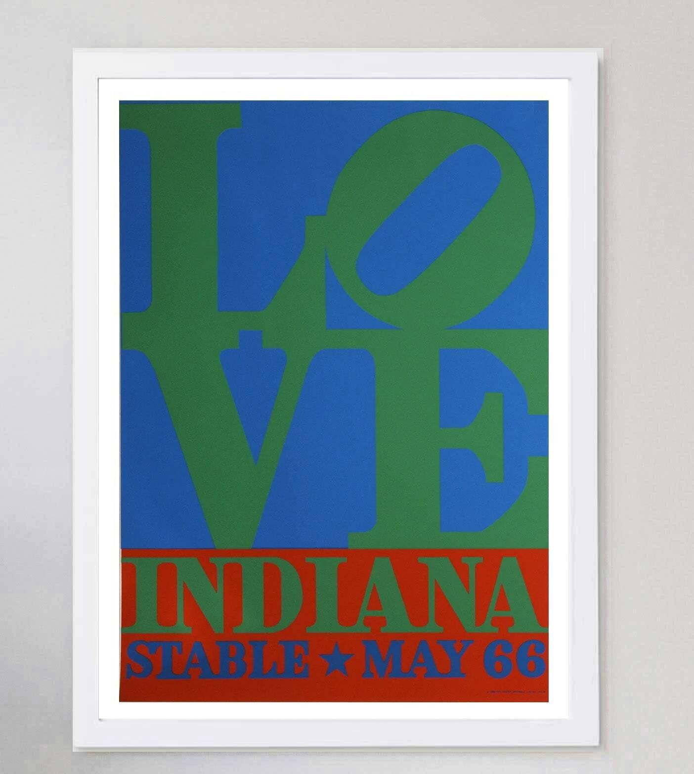 Robert Indiana   Love   Stable  Original Vintage Poster photo for sale