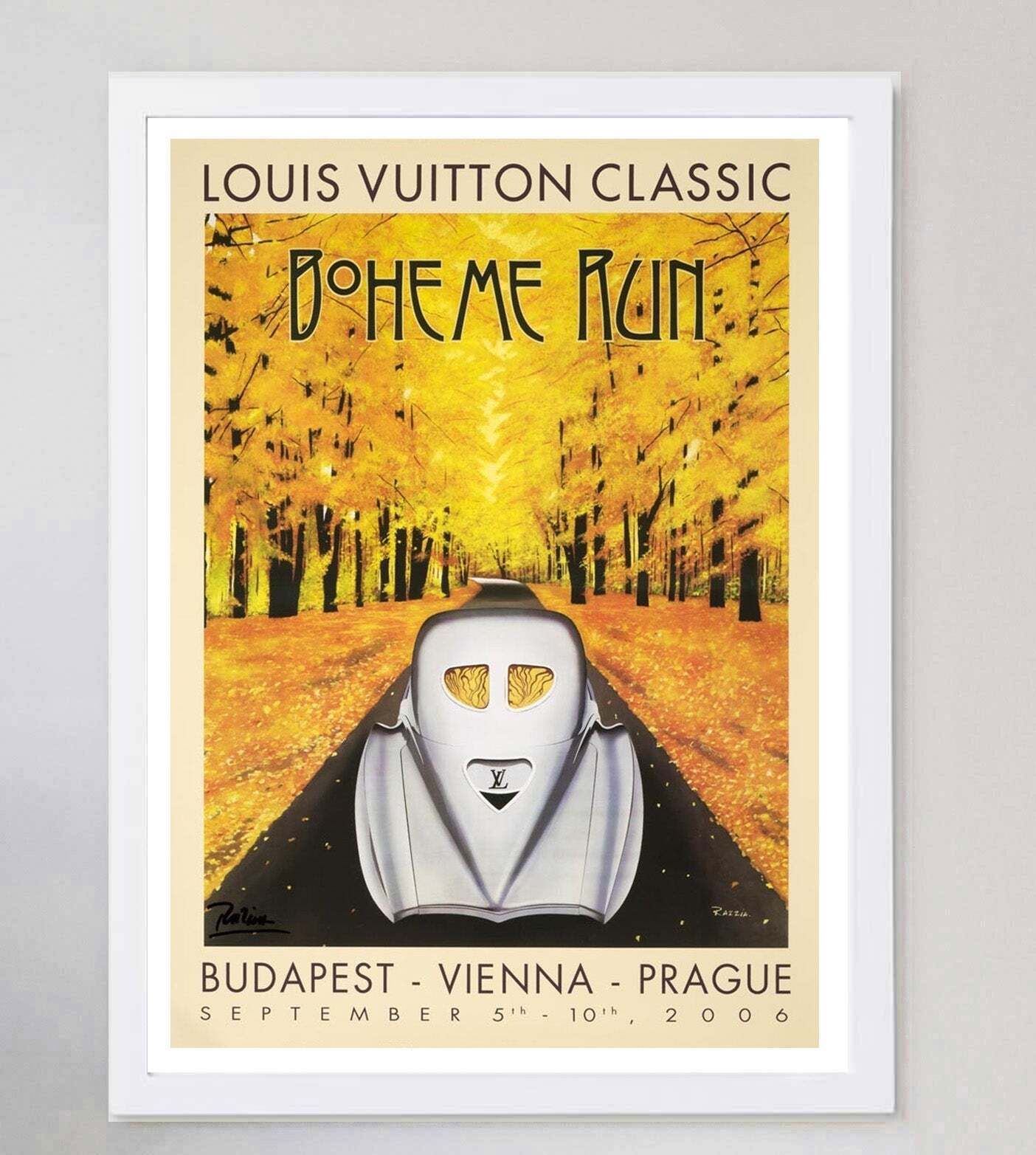 Louis Vuitton Classic Boheme Run 2007   Razzia , Original Vintage Poster photo for sale