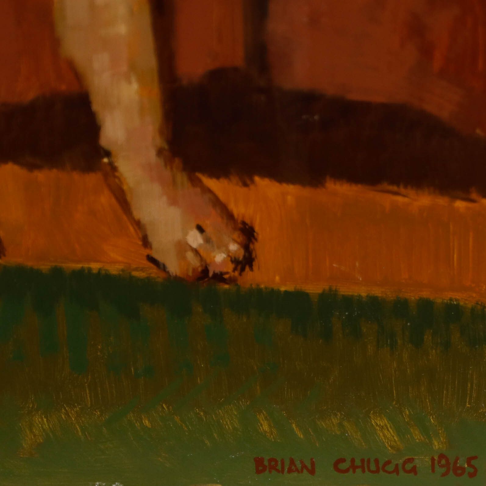 Brian Chugg (1926 2003) Mid 20th Century Oil, First Nude photo 343.0