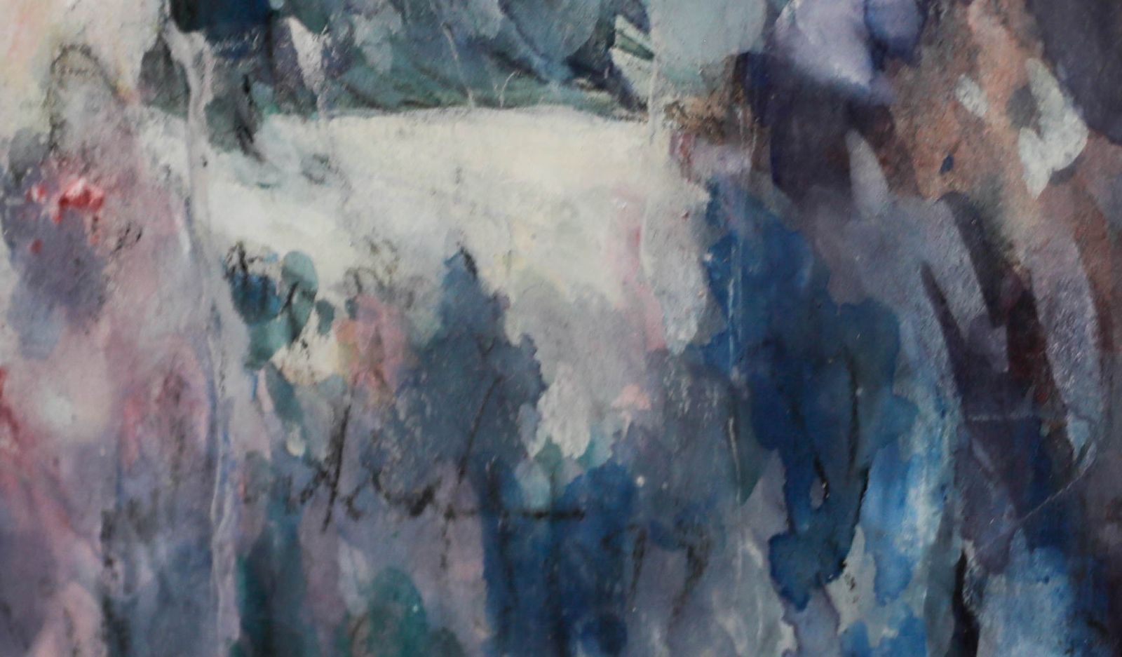 Harold Wharfe 20th Century Watercolour, Celebration In The Pavilion photo vinterior