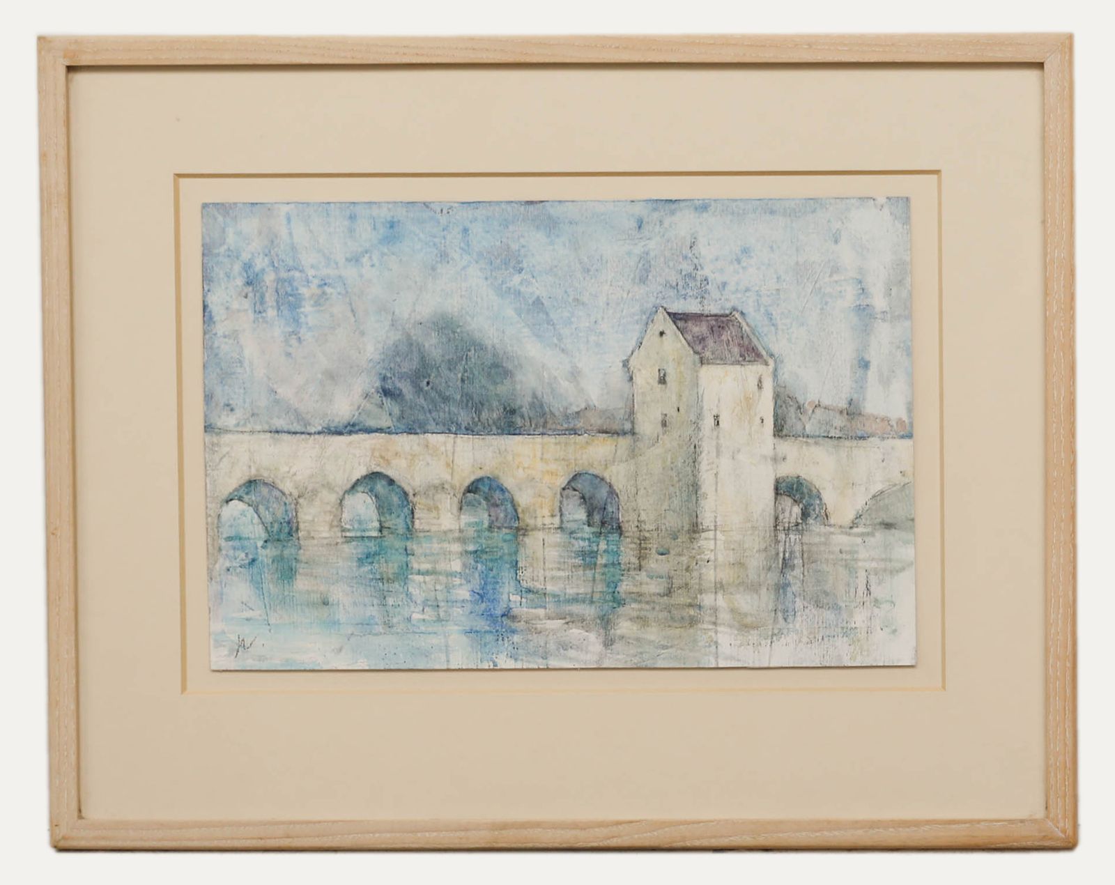 Jenny Lander Contemporary Watercolour, Montrichard Val De Cher