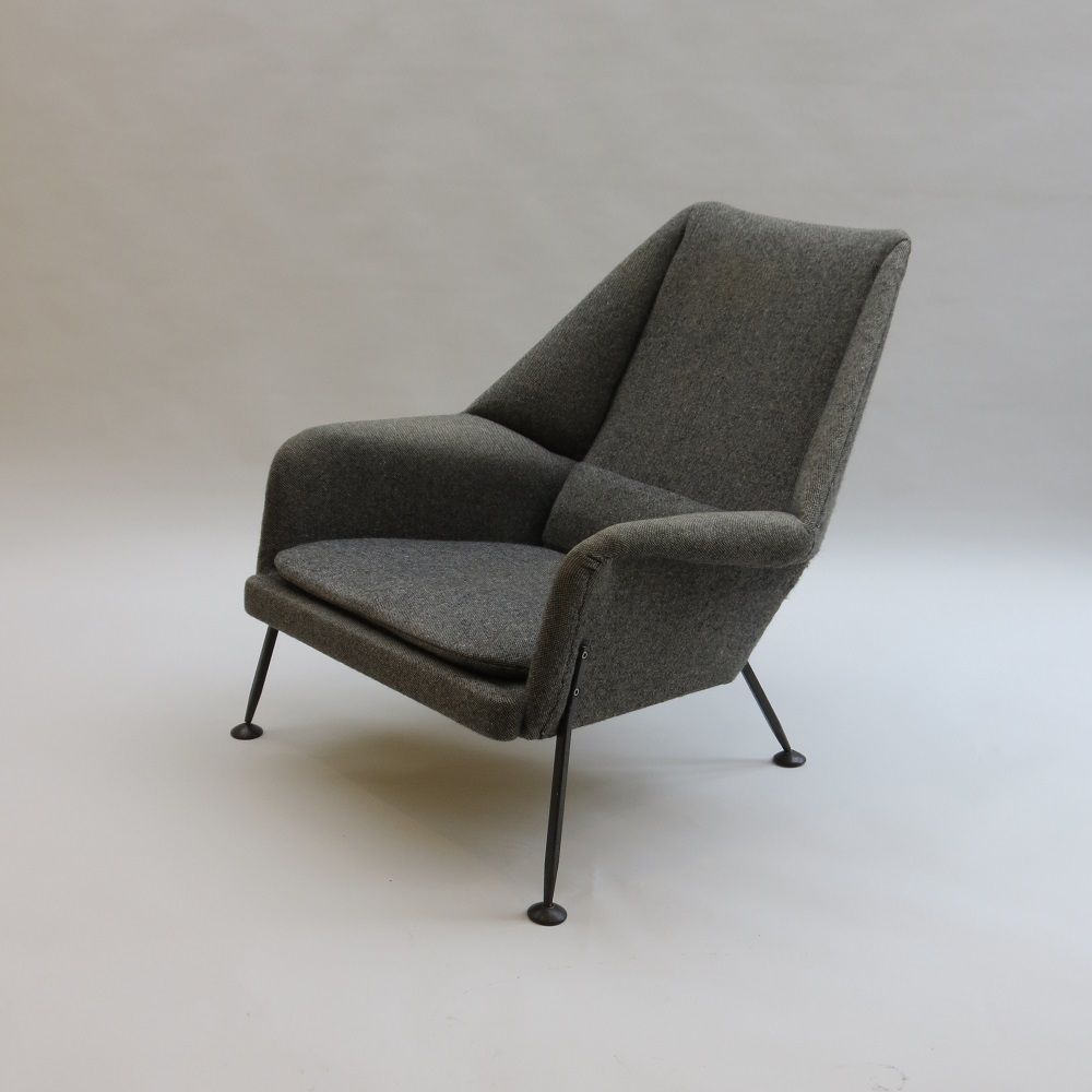 Original1950s Heron Chair By Ernest Race Mid Century Modern Chair photo for sale