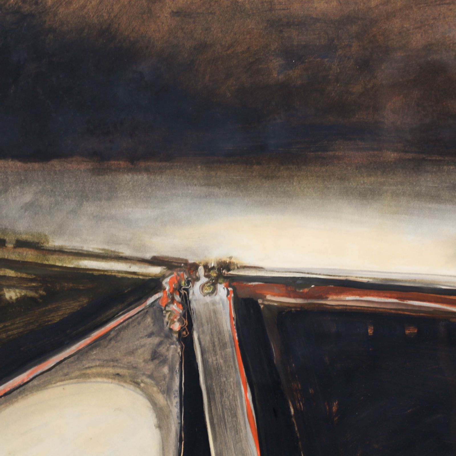 Attrib. Janet Monks (B.1939) Framed 20th Century Mixed Media, The Runway photo Art