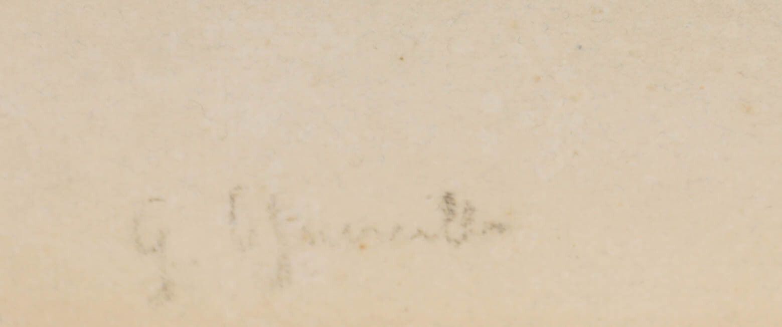 G. Querville Early 20th Century Graphite Drawing, Young Woman photo 123.0