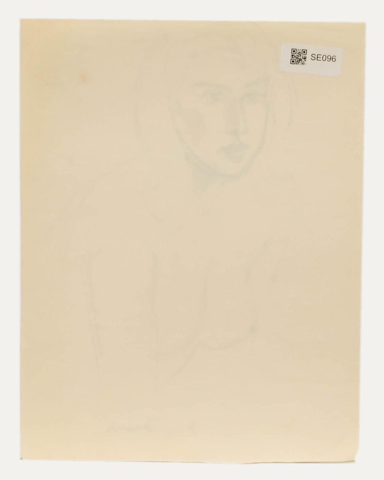Georges Pacouil (1903 1996) Mid 20th Century India Ink, Nude Bust photo for sale