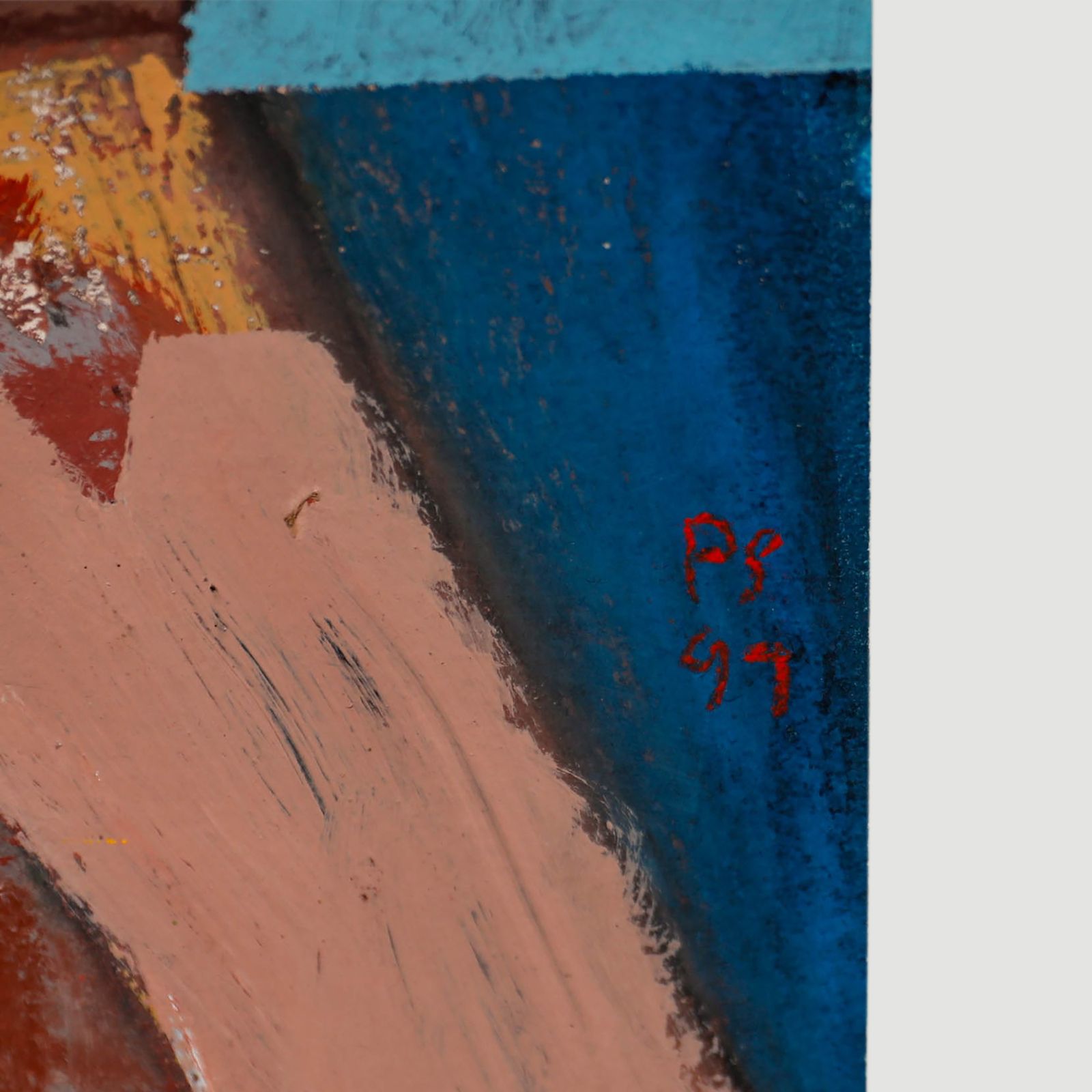Paul Sonnabend (B.1957) Contemporary Mixed Media, The Crucifixion photo Art