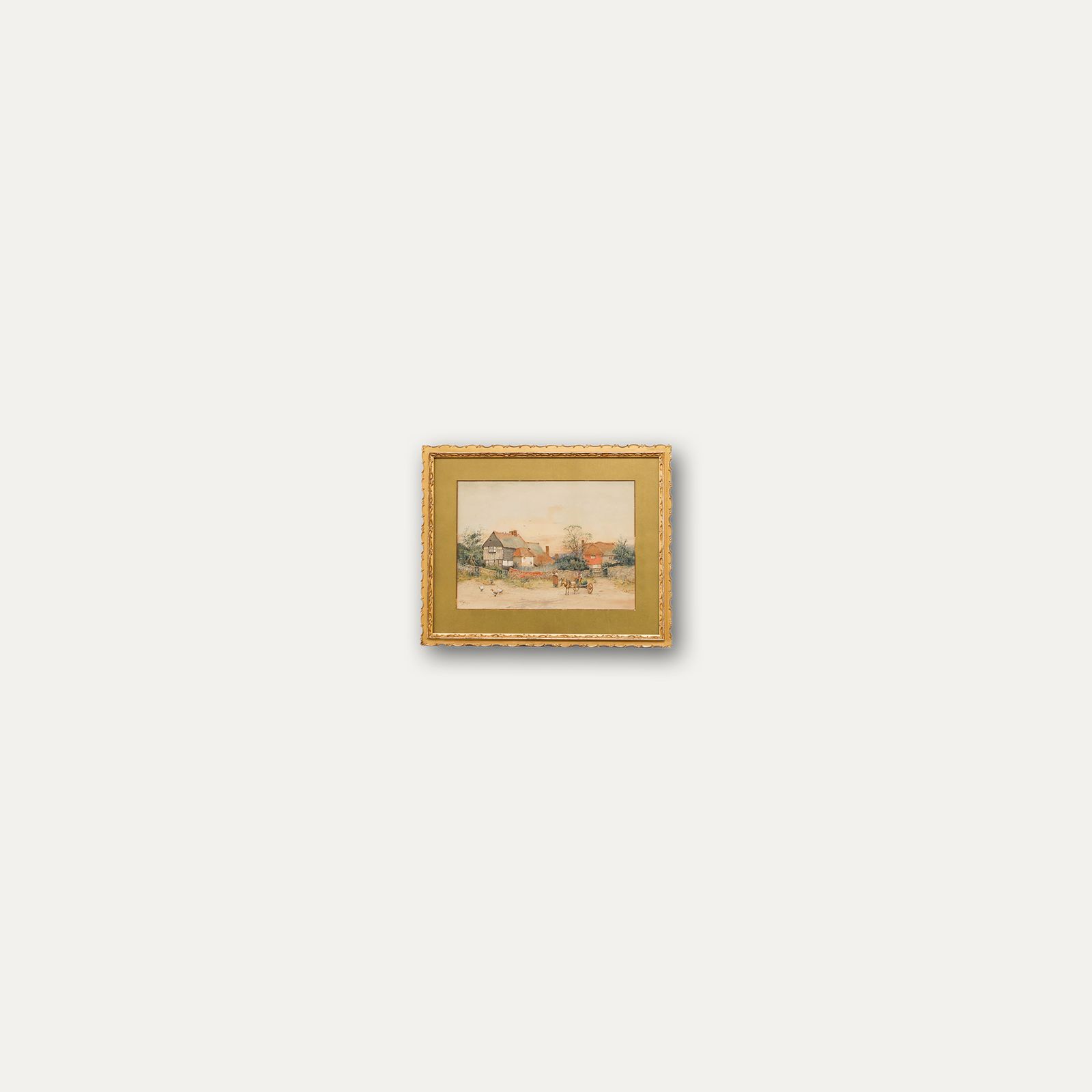 Will Anderson (Fl.1880 1895)  Early 20th Century Watercolour, Morning On Farm photo buy