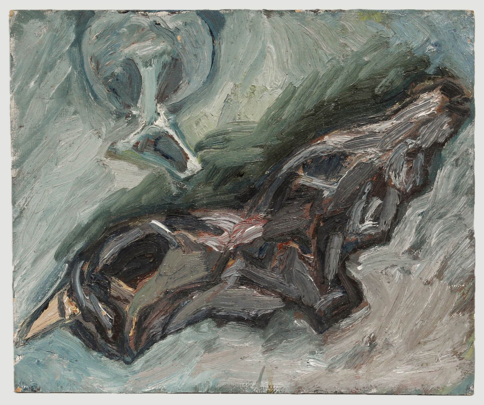 Ivan Bray (B.1967) 20th Century Oil, In Fight