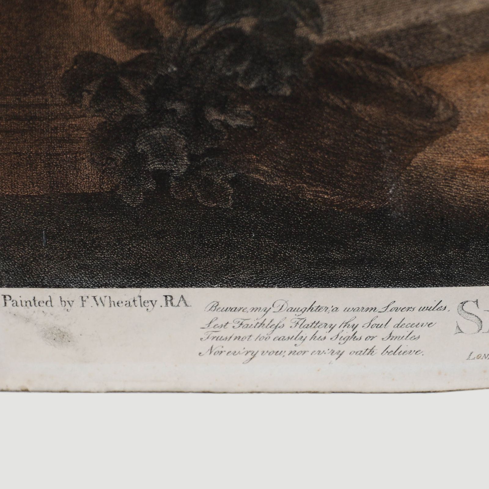 After Francis Wheatley  1792 Stipple Engraving, Setting Out To The Fair photo for sale