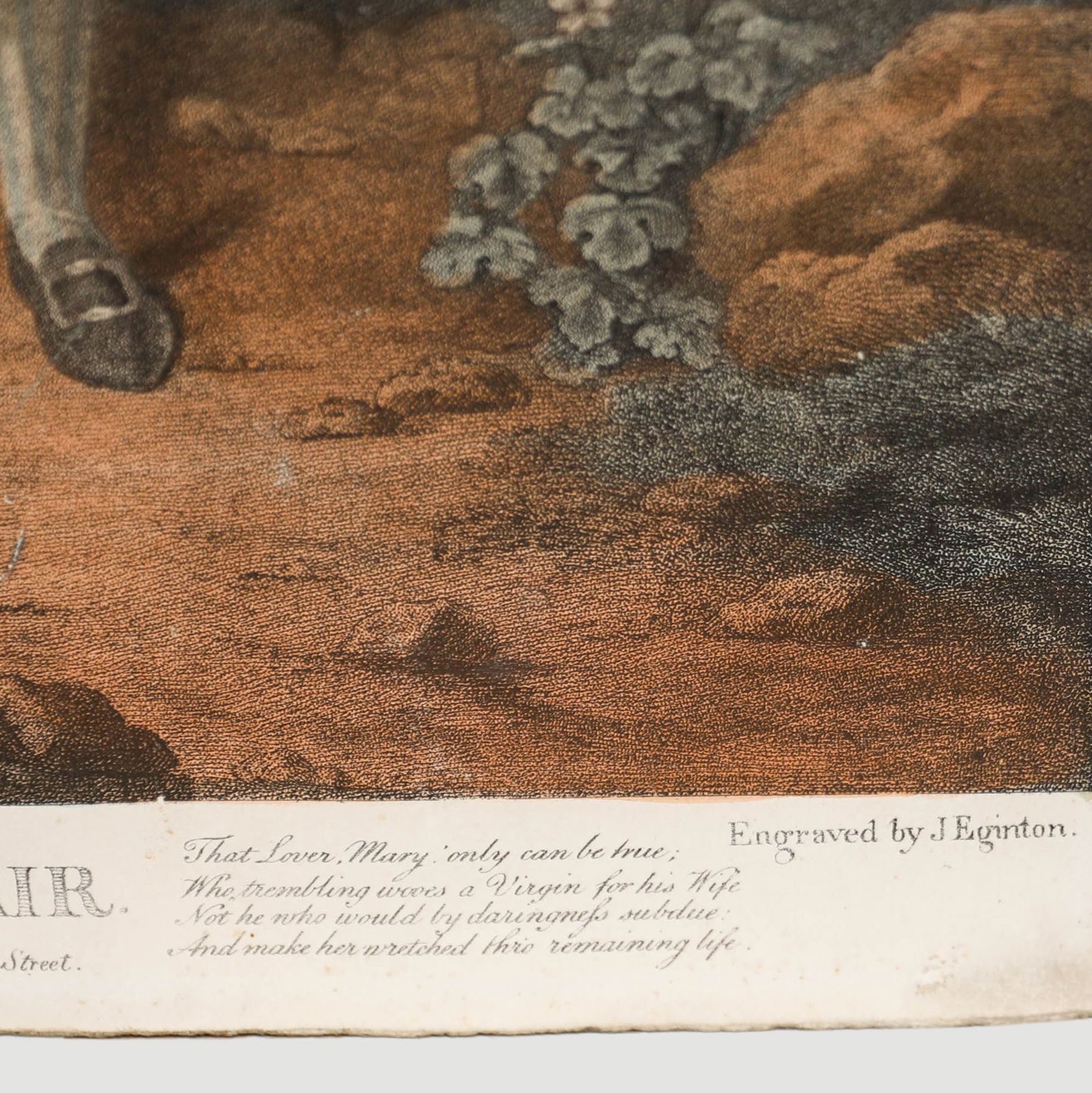 After Francis Wheatley  1792 Stipple Engraving, Setting Out To The Fair photo vinterior