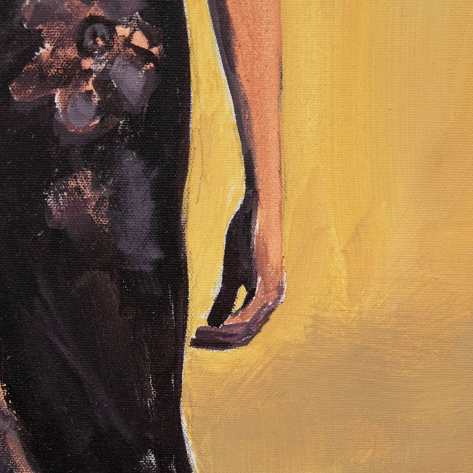 Jason Liosatos  Contemporary Oil, A Walk On The Beach photo Art