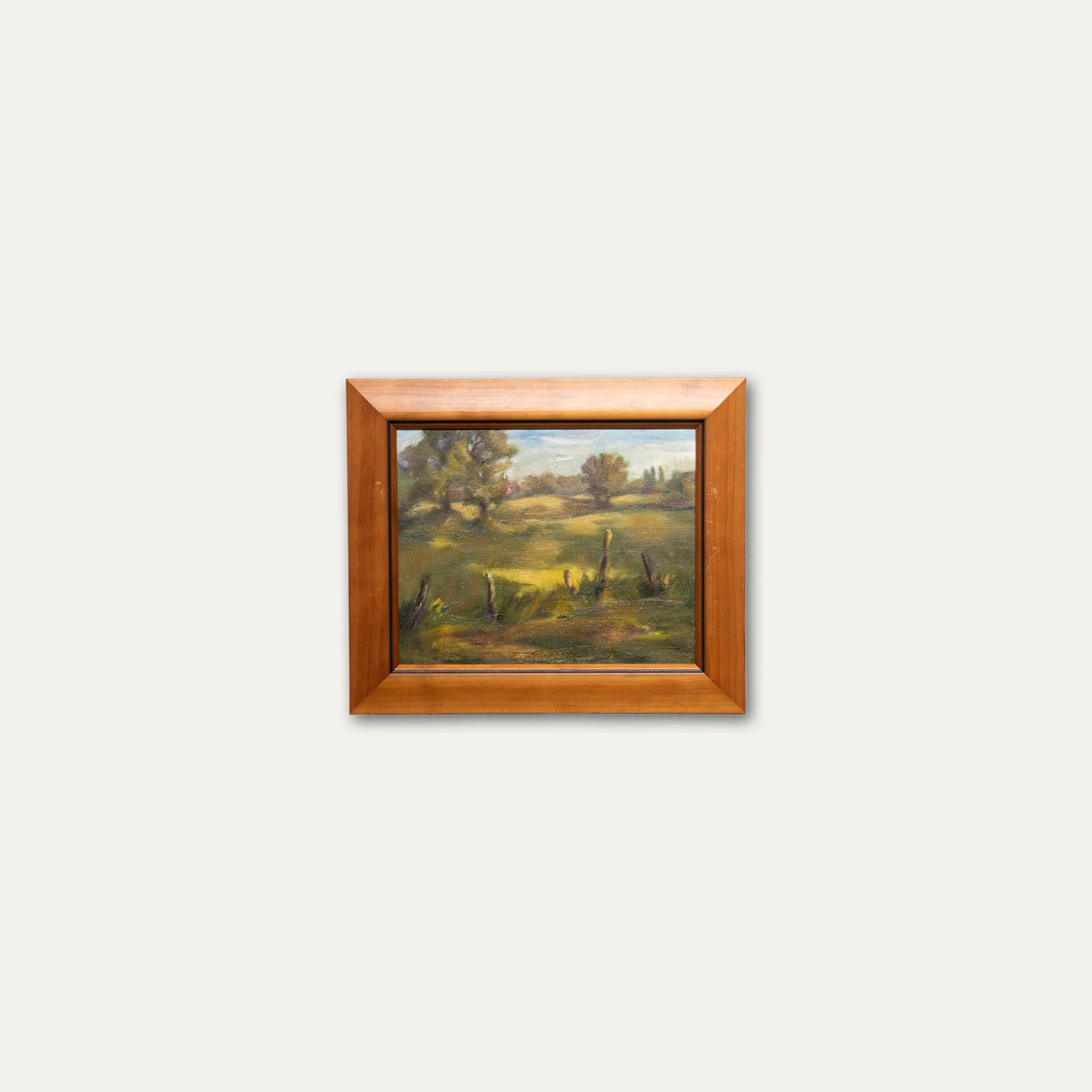 June Bevan (B.1927) 20th Century Oil, View From Grove Lane, Bramhall photo buy