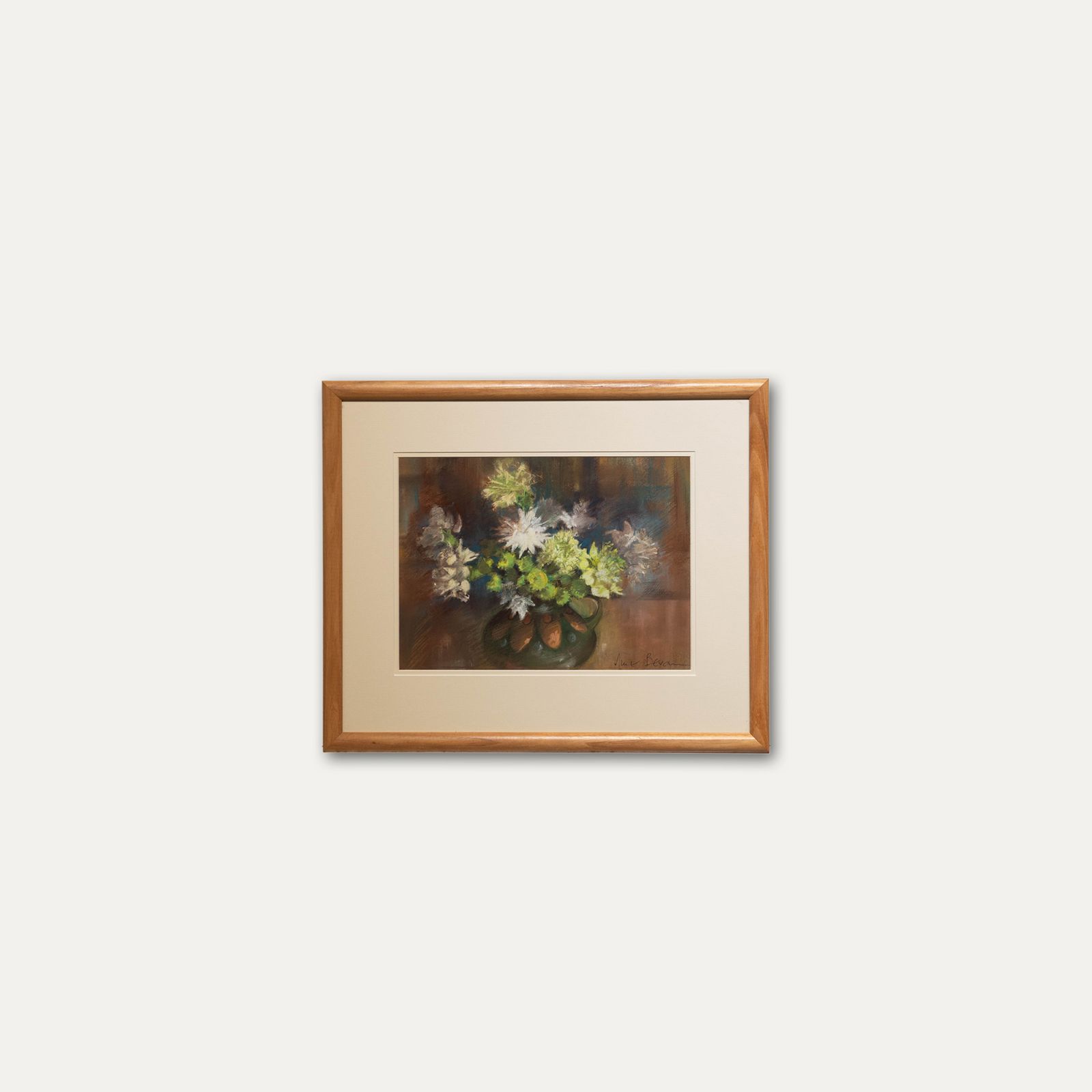June Bevan (B.1927) 20th Century Pastel, Ralph's Flowers photo buy