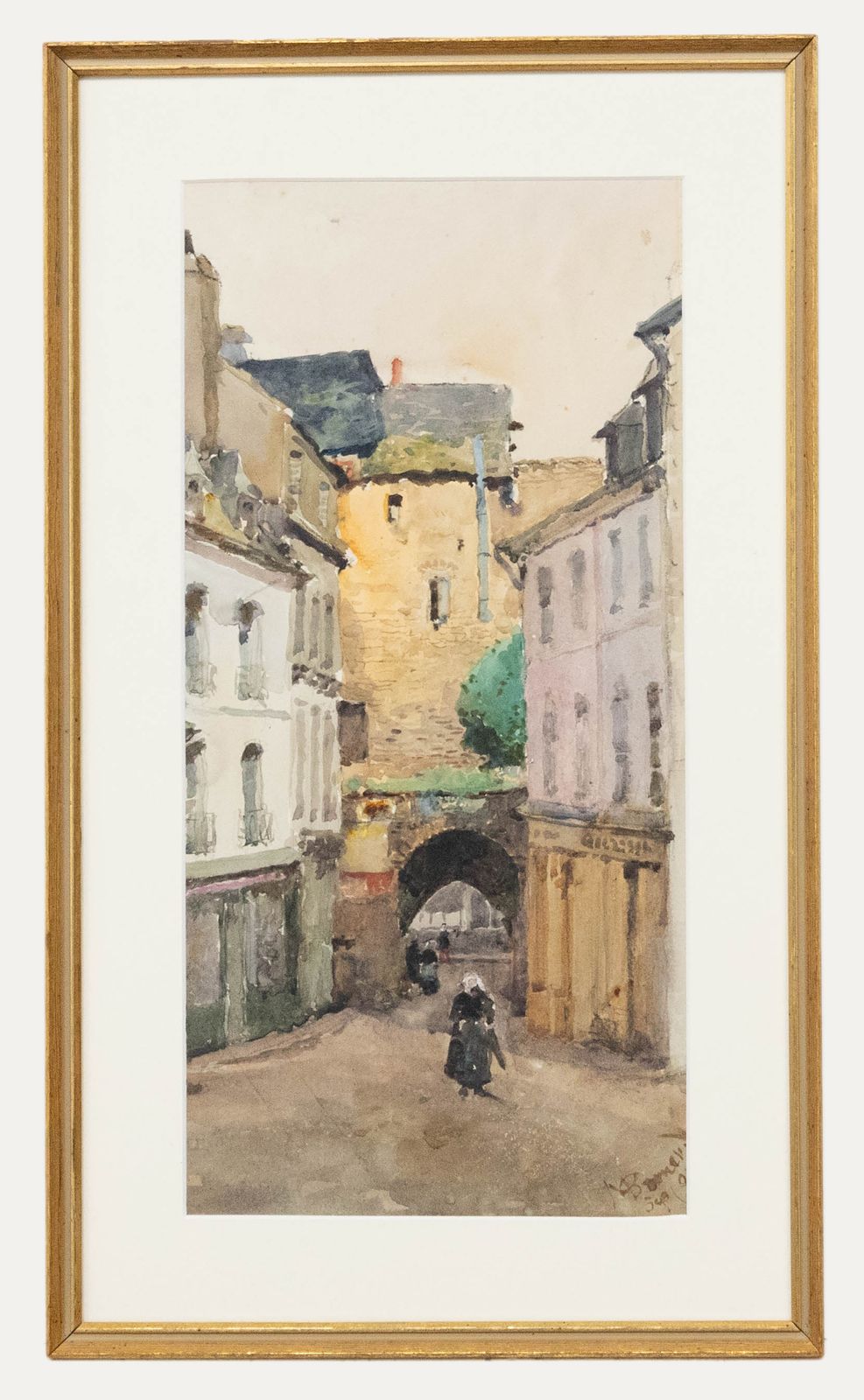 Late 19th Century Watercolour The Old City Walls
