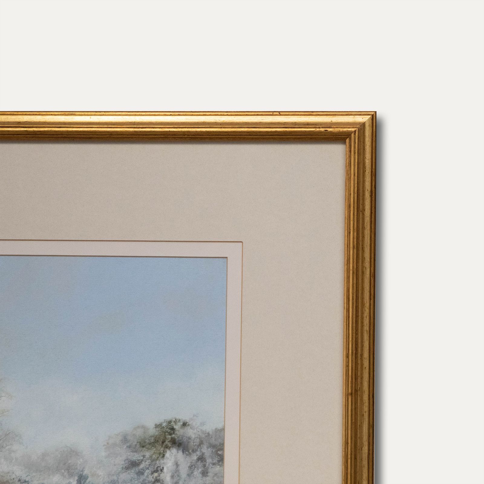 Christopher Stolworthy Framed Contemporary Pastel, Morning Frost photo 164.0