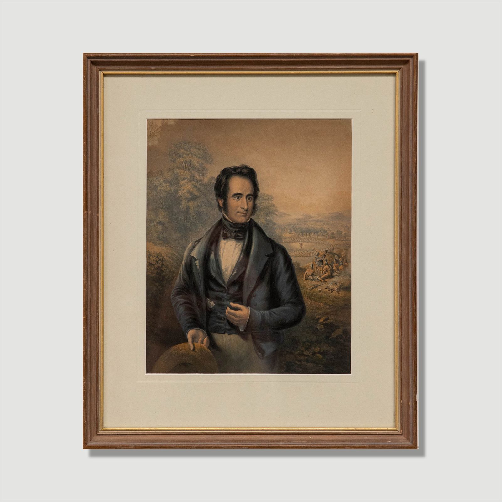 19th Century Baxter Method Print Revd. R. Moffat Missions In South Africa photo buy