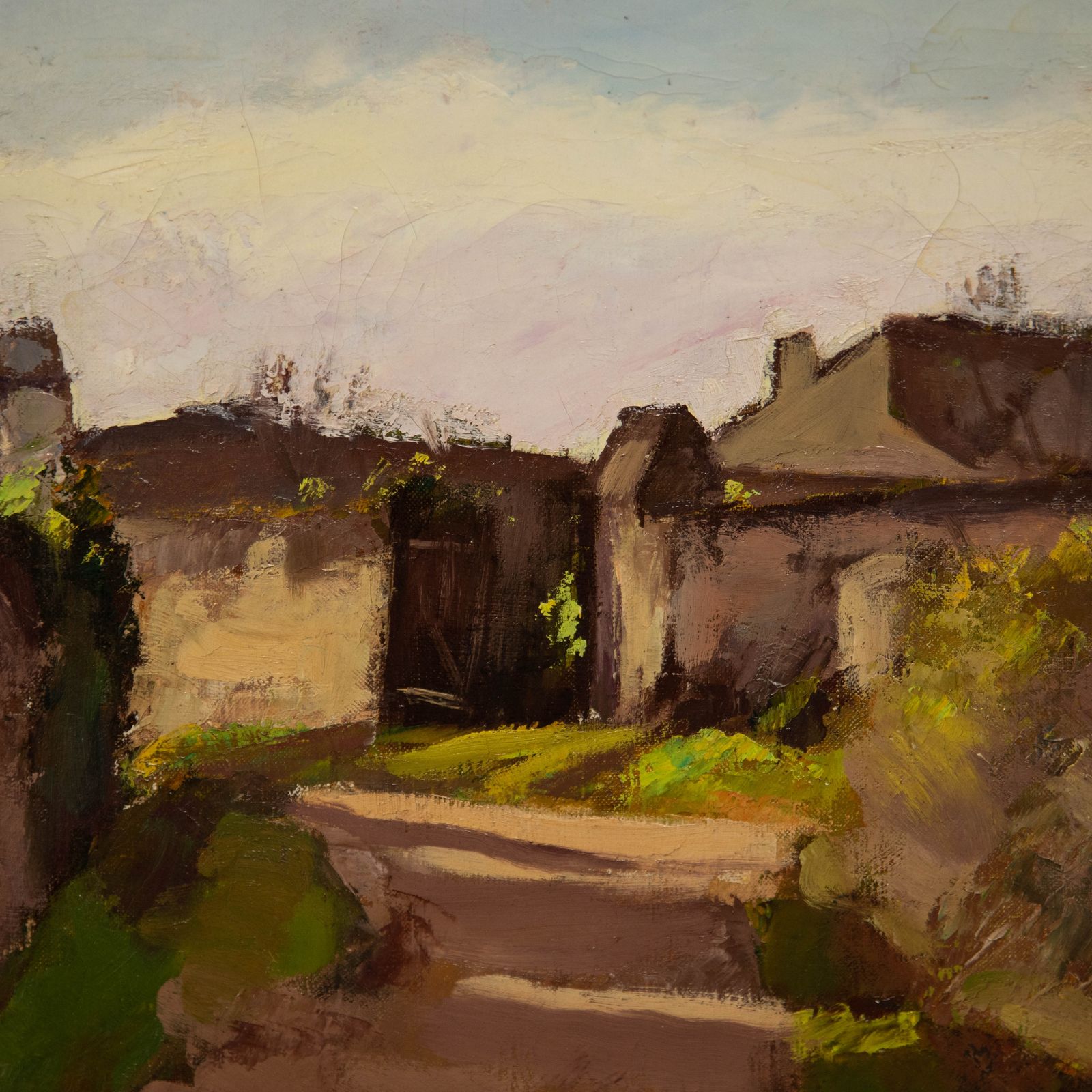Georges Pacouil (1903 1996) 1946 Oil, Mill In Challans photo 185.0