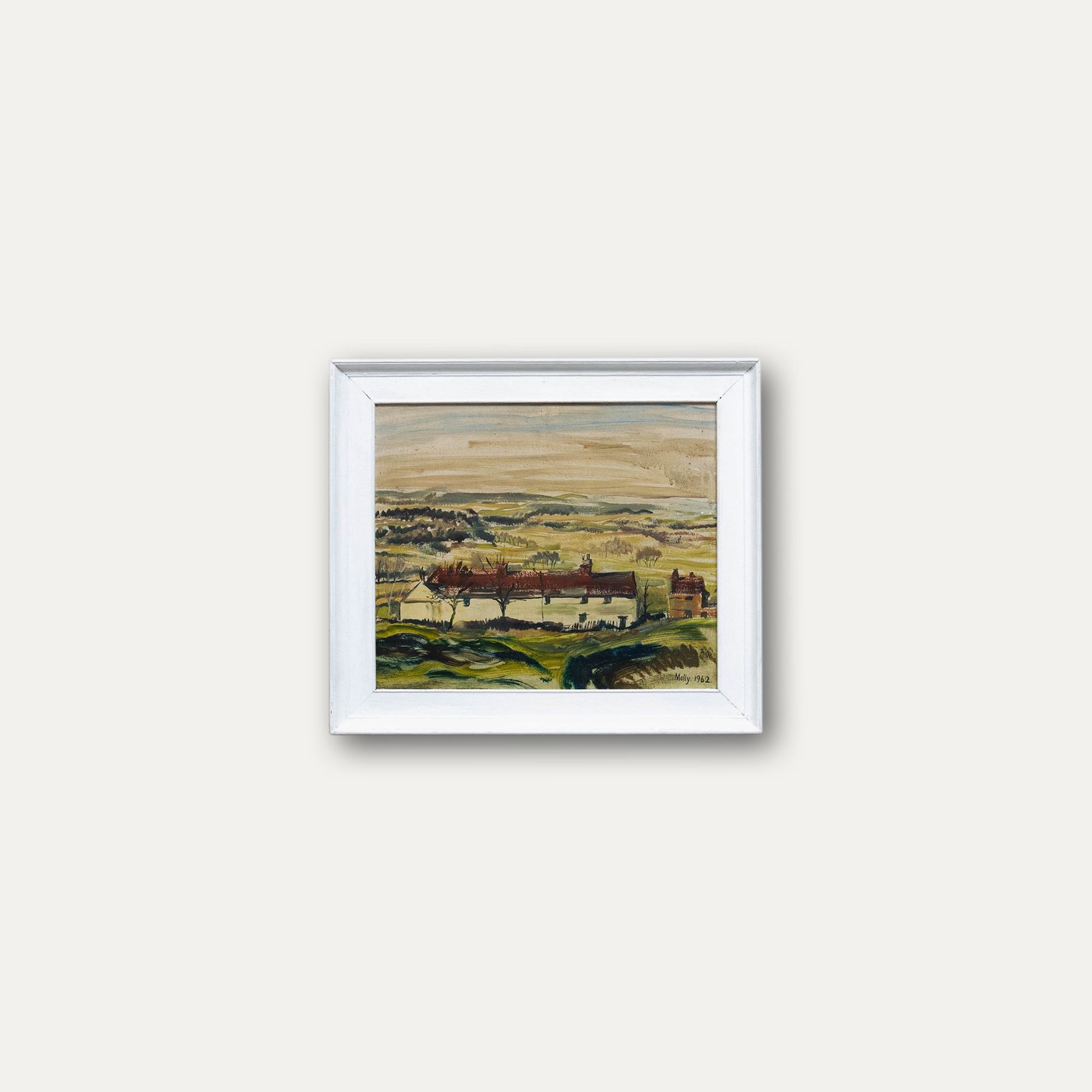 Molly Rendell 1962 Oil, The Stone Cottage photo 164.0