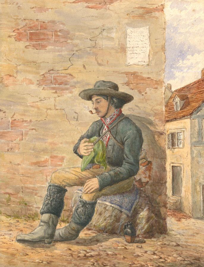 After William Cossens Way (1833 1905) Watercolour, Spanish Gentleman