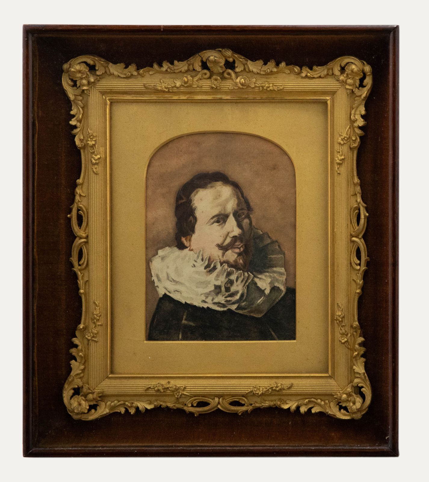 19th Century Watercolour Artist's Self Portrait