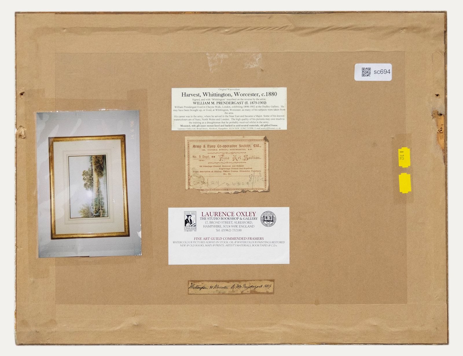 Early 20th Century Gouache, Gentleman In A Top Hat photo Art