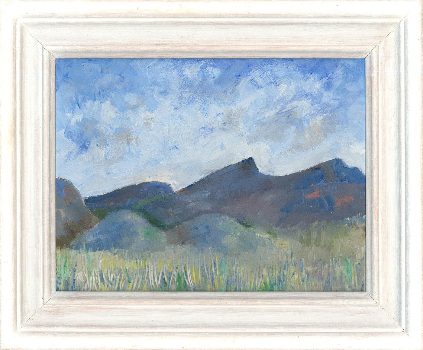 Seiriol Davies Framed Contemporary Oil, Pen Y Fan
