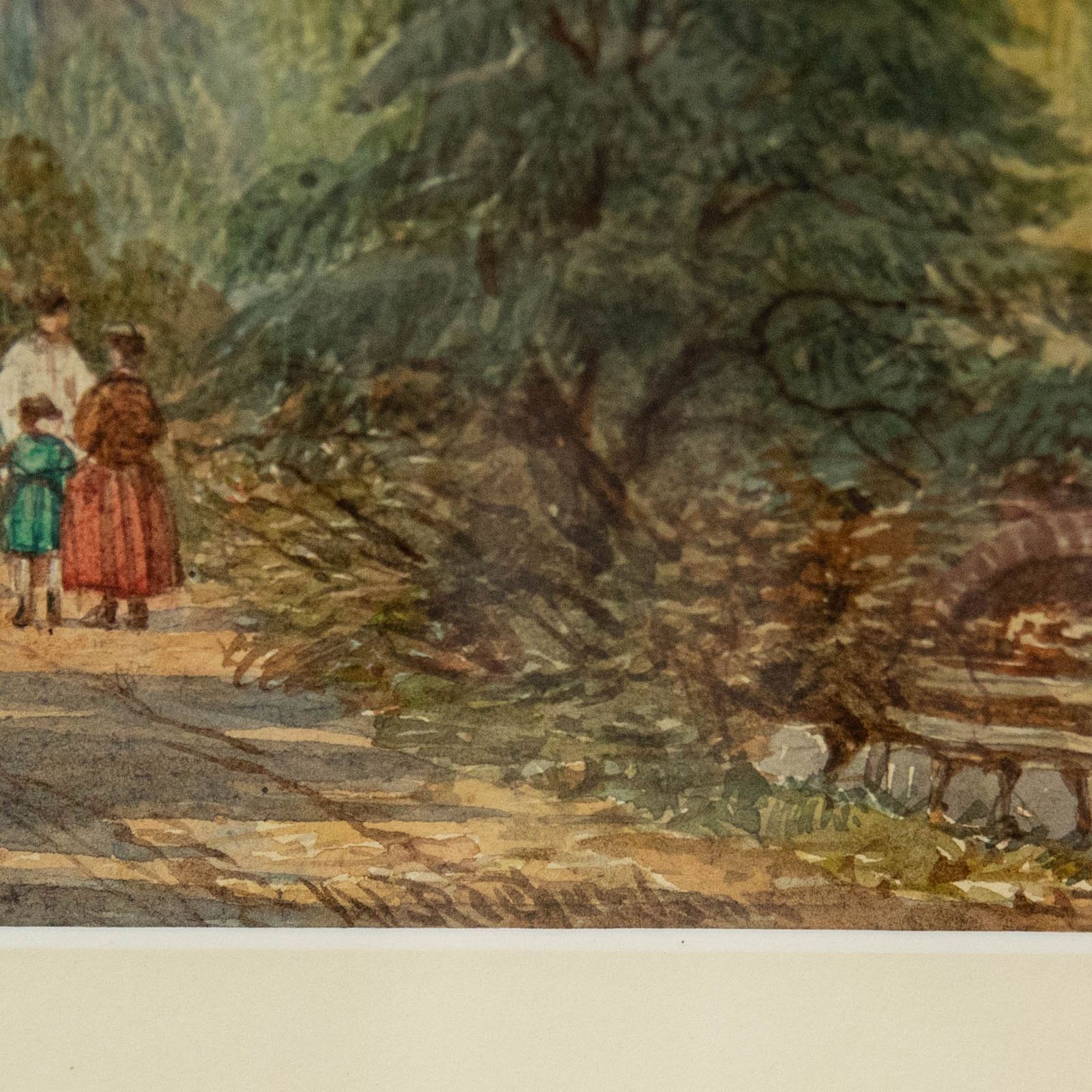 W. Richardson  20th Century Watercolour, Herstmonceux Castle photo vinterior