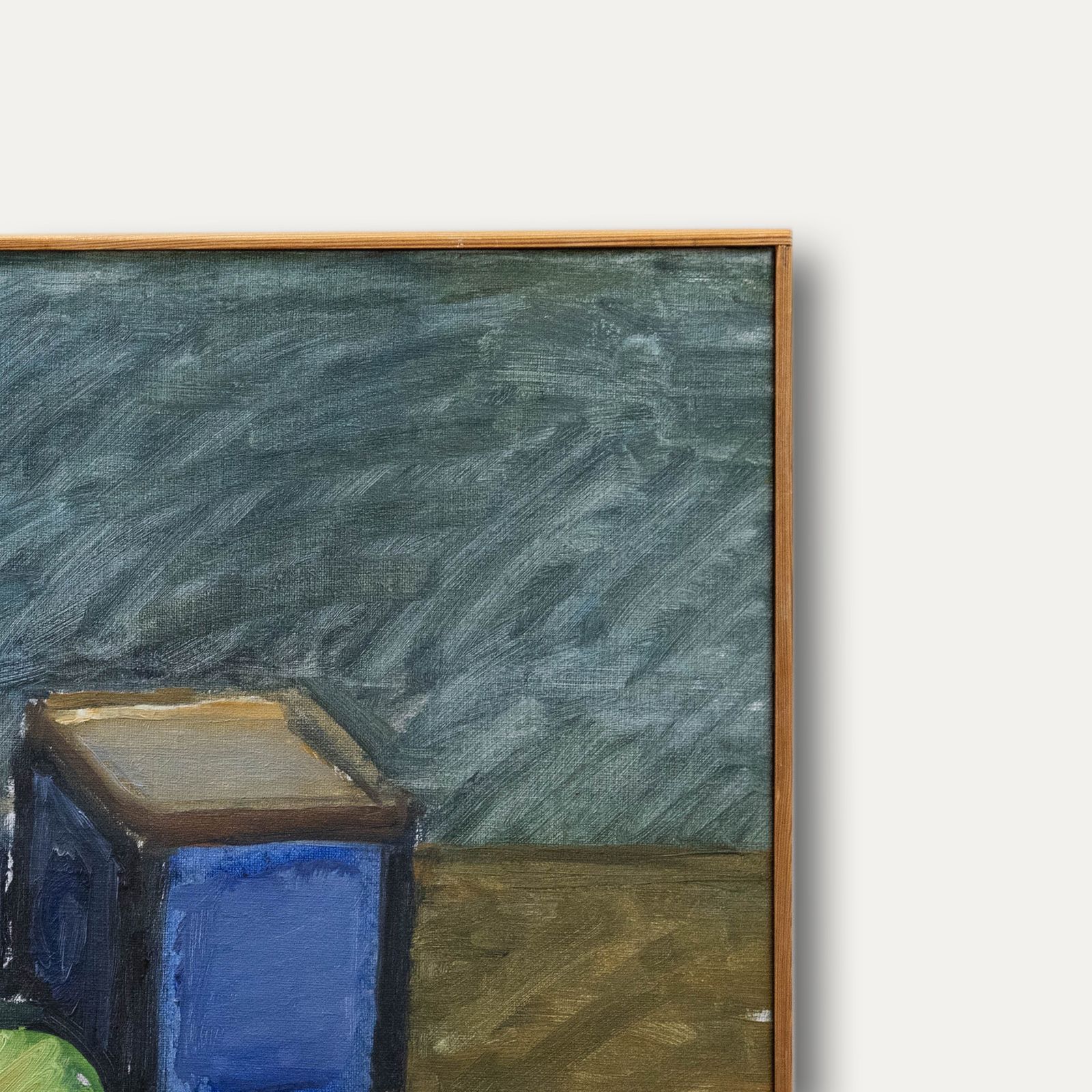 Bente Bjerregaard ​​(B.1932) Framed Oil, Still Life With Beer Can photo 231.0