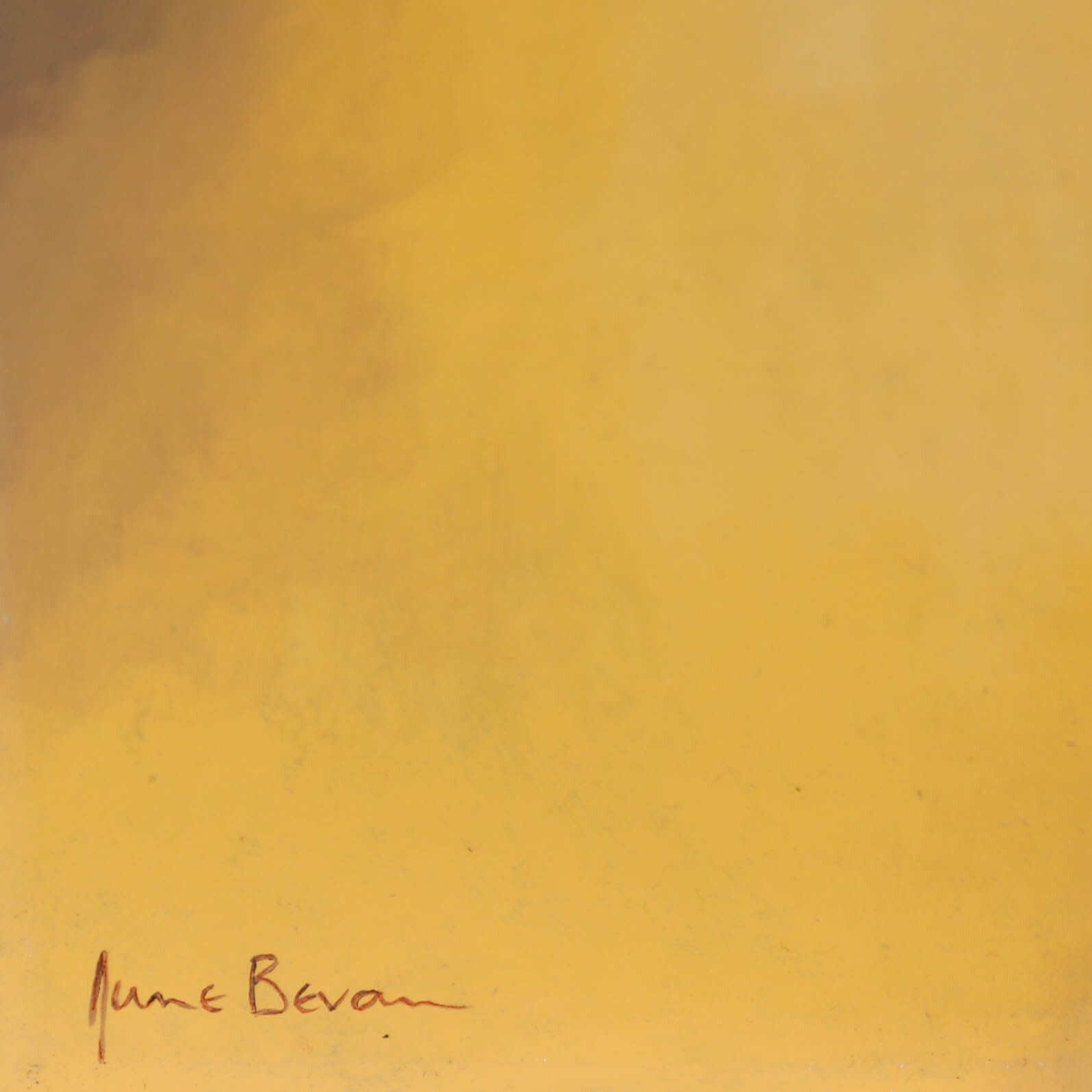 June Bevan (B.1927) 20th Century Acrylic, Pear, Golden Delicious & Grapes photo 144.0