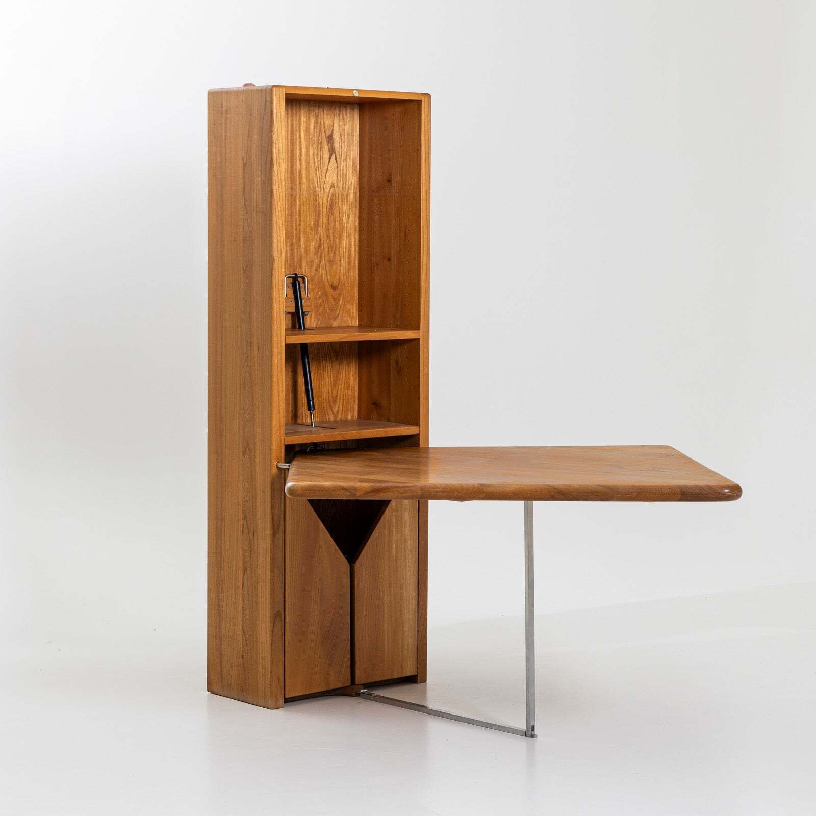 Cabinet Element With Folding Table, 20th Century photo furniture