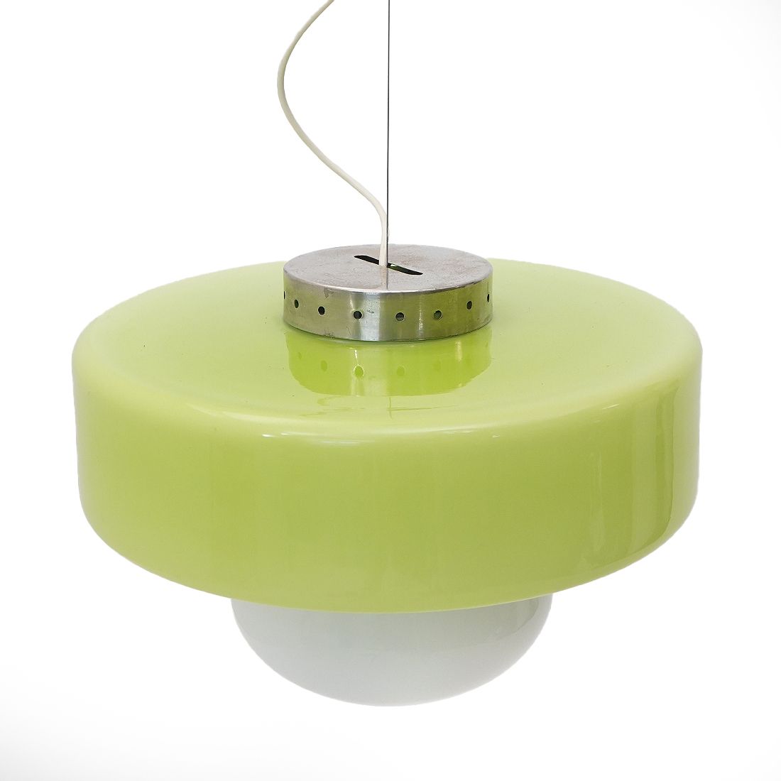 Glass Chandelier By Carlo Nason For Mazzega, 1970s photo for sale