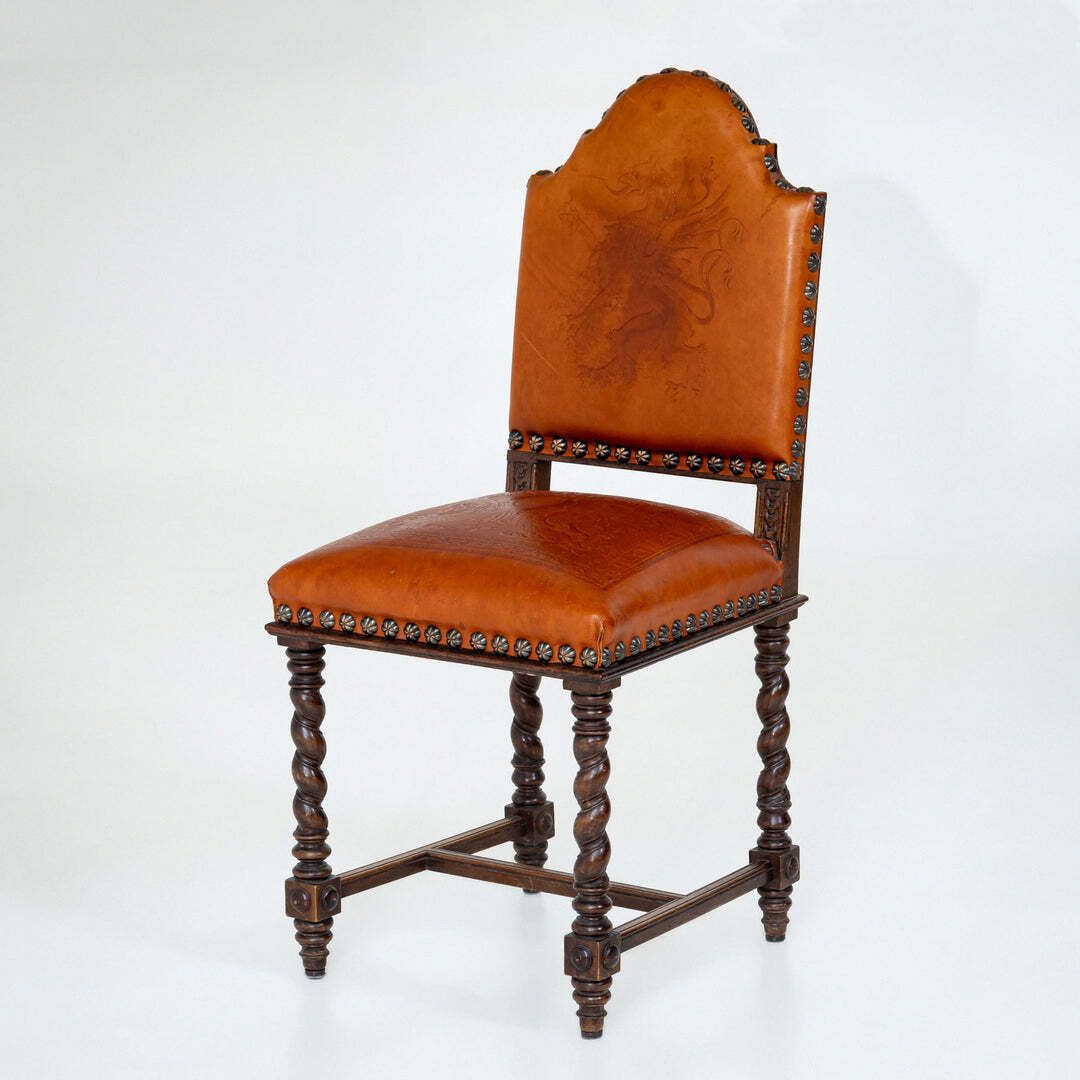 Historicist Dining Chairs, Germany, Late 19th Century photo vintage